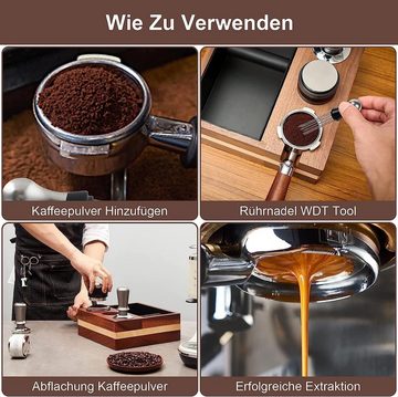 GOLDEN Tamper 0.6mm Kaffeerührer Tamper Kaffee Espresso Rührer Hohler Boden