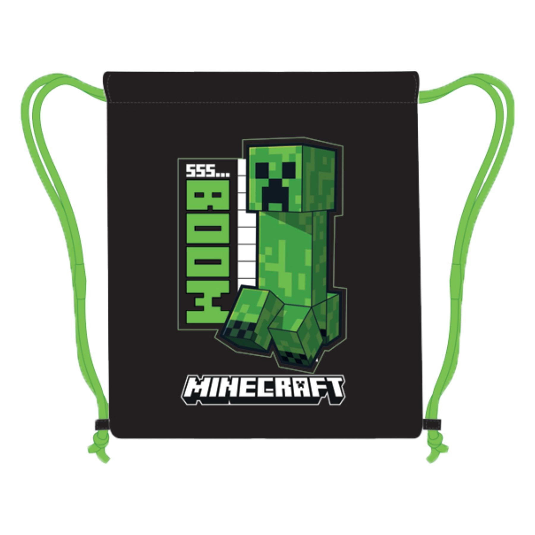 Minecraft Turnbeutel Kinder Sportbeutel für Turnen Freizeit Reisen und Alltag