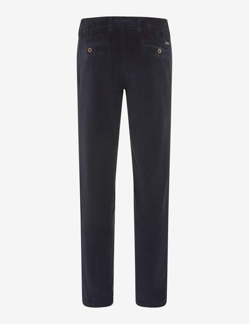 EUREX by BRAX Chinos EUREX by BRAX Herren Cordhose Dunkelblau ? Stretch Cord Hose mit Komfo