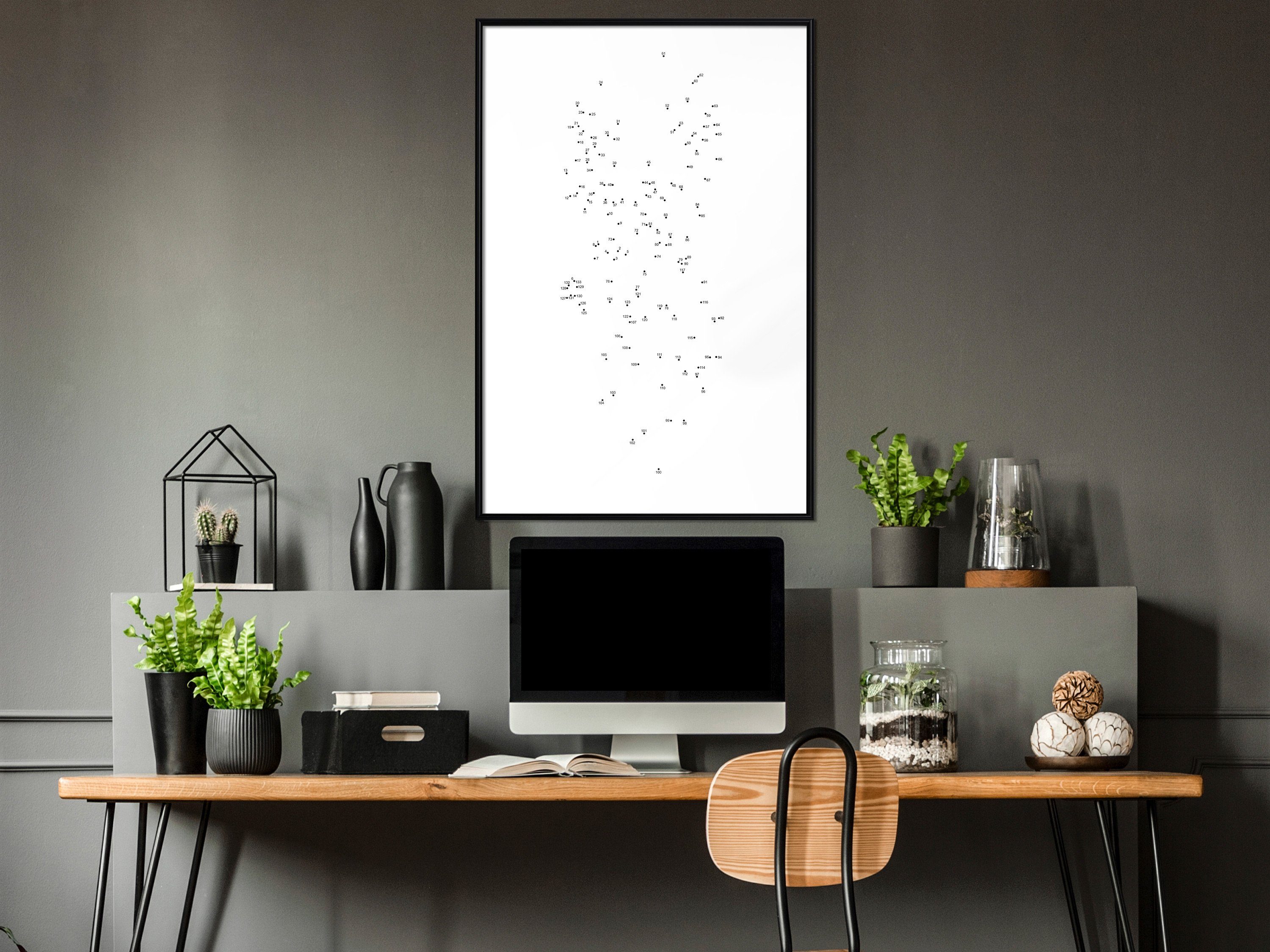 Artgeist Poster Numeric Chaos []