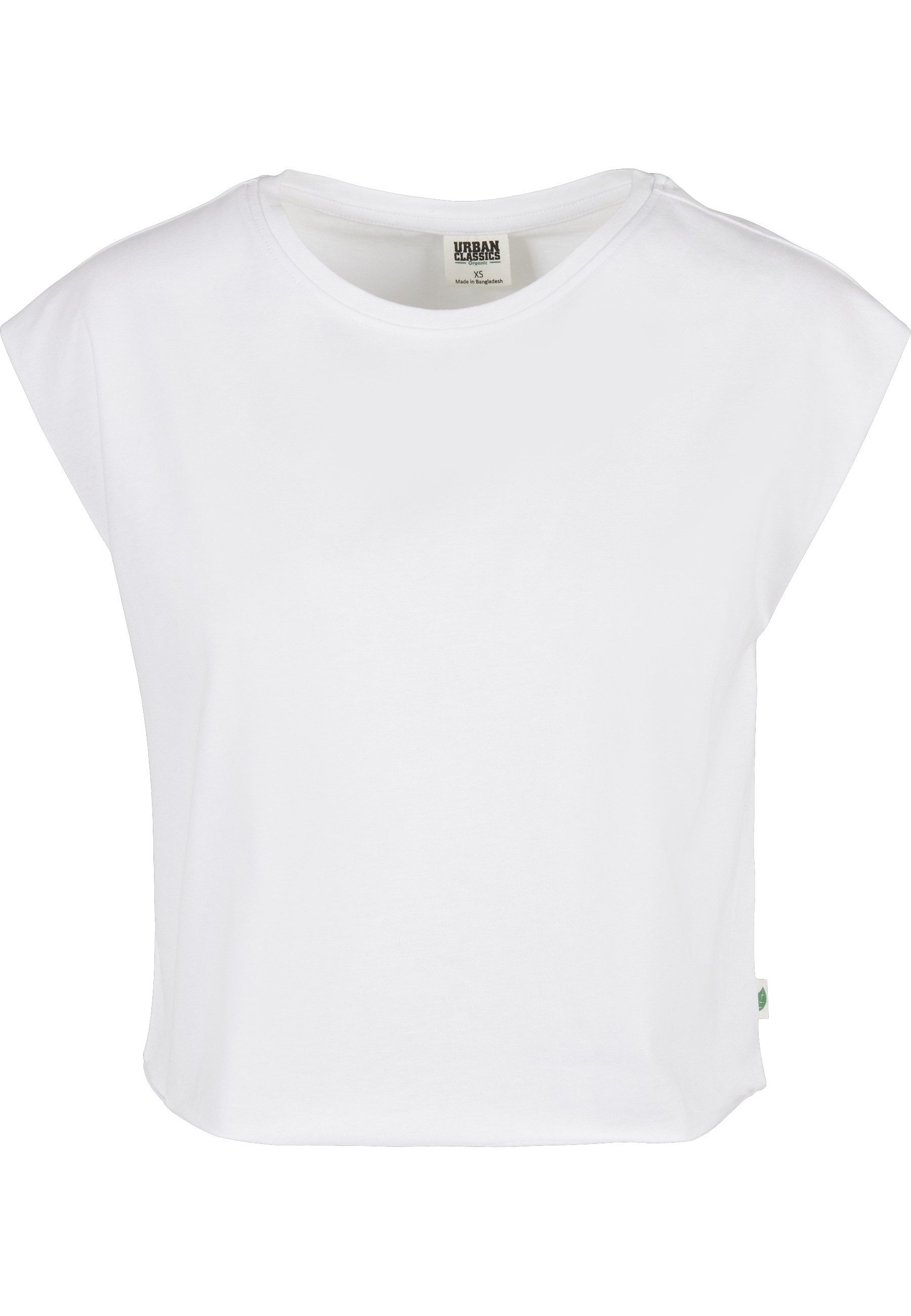 URBAN CLASSICS Urban Classics Damen Ladies Organic Short Tee (1-tlg)