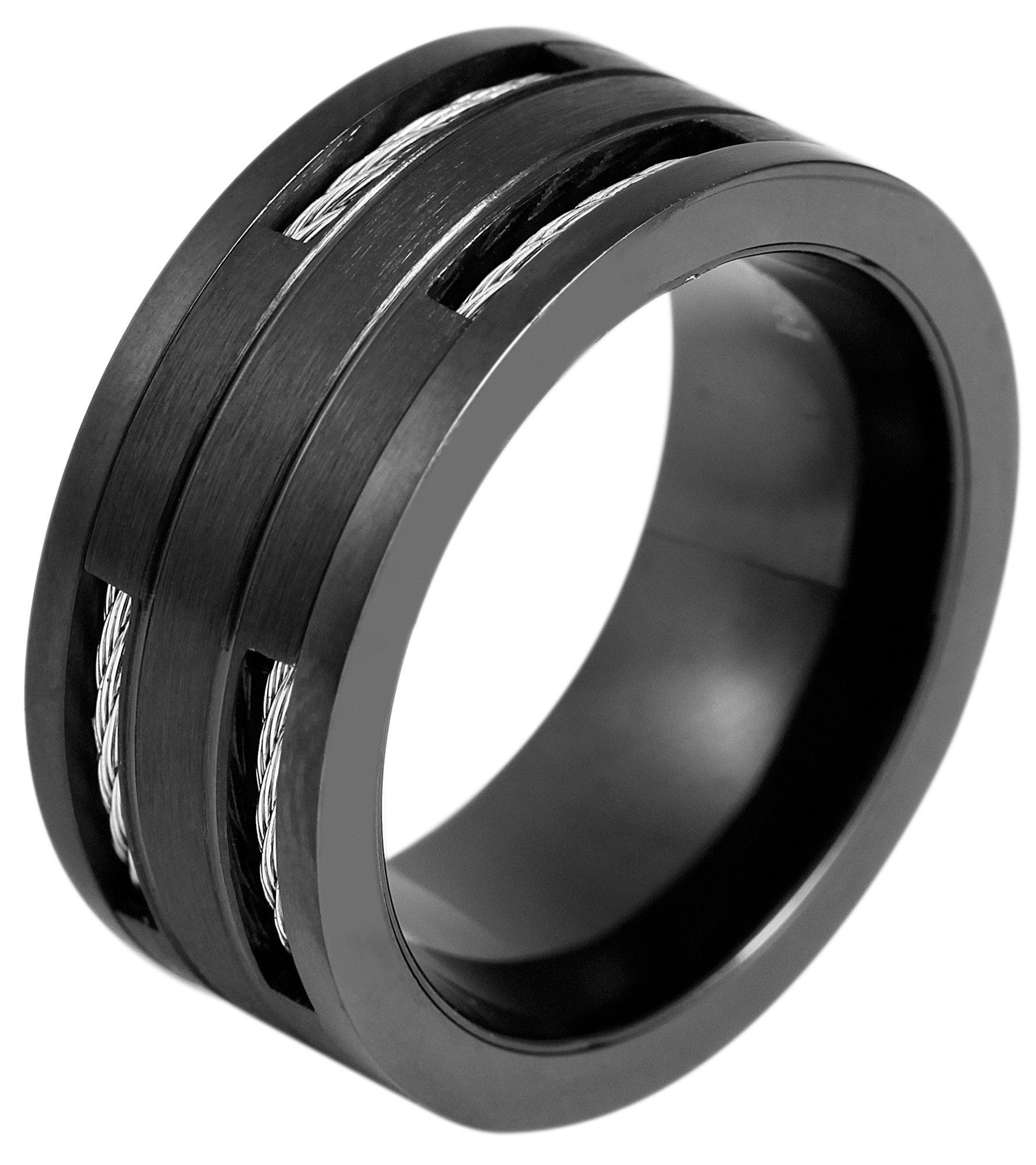 Fingerring Milat, silberfarbig, langlebig