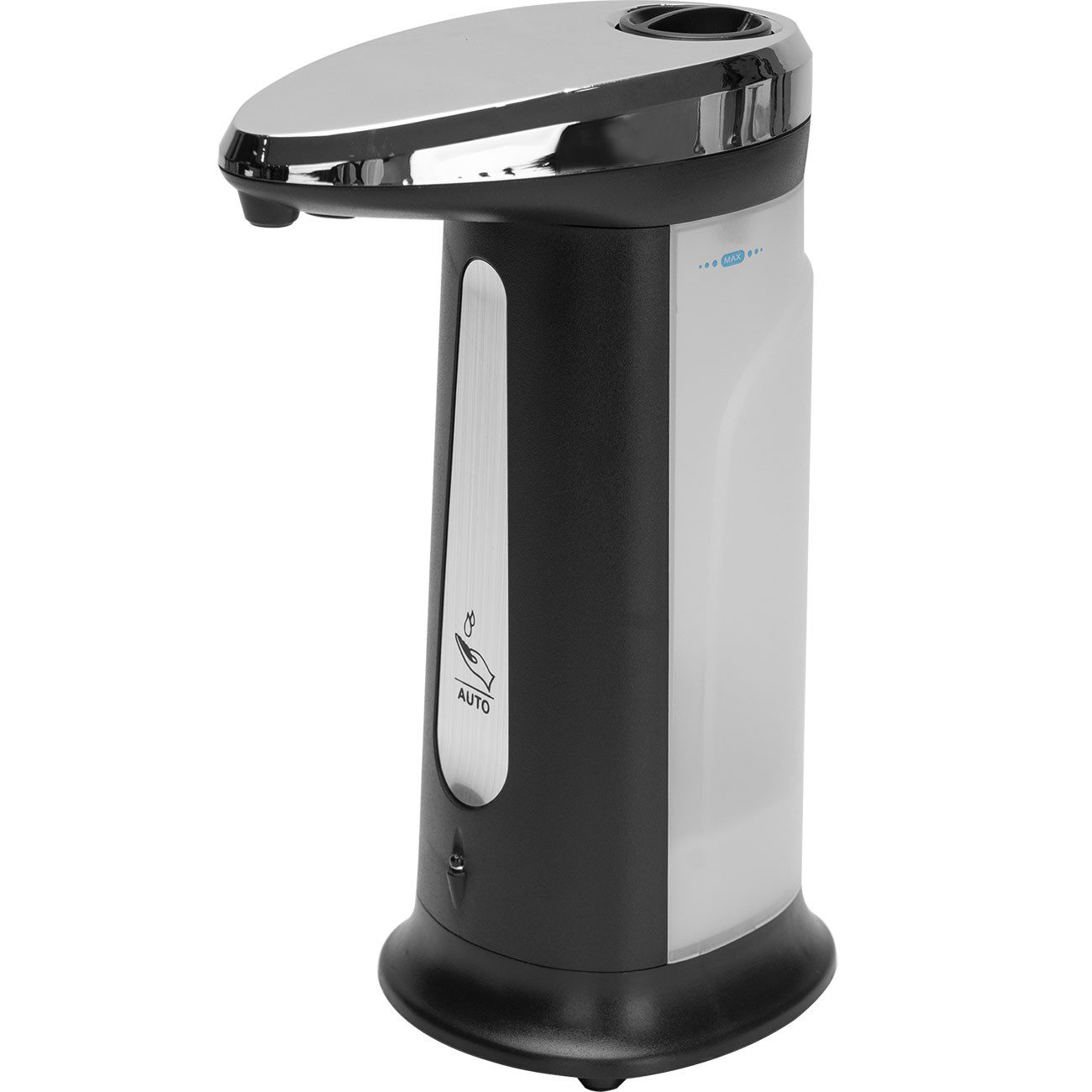 Casativo Seifenspender Sensor Seifenspender automatisch kontaktlos 400ml Infrarot Edelstahl, (1-tlg), tropffreie Dosierung/Infrarot-Sensorik/Sichtfenster-Anzeig – Bild 2 von 5