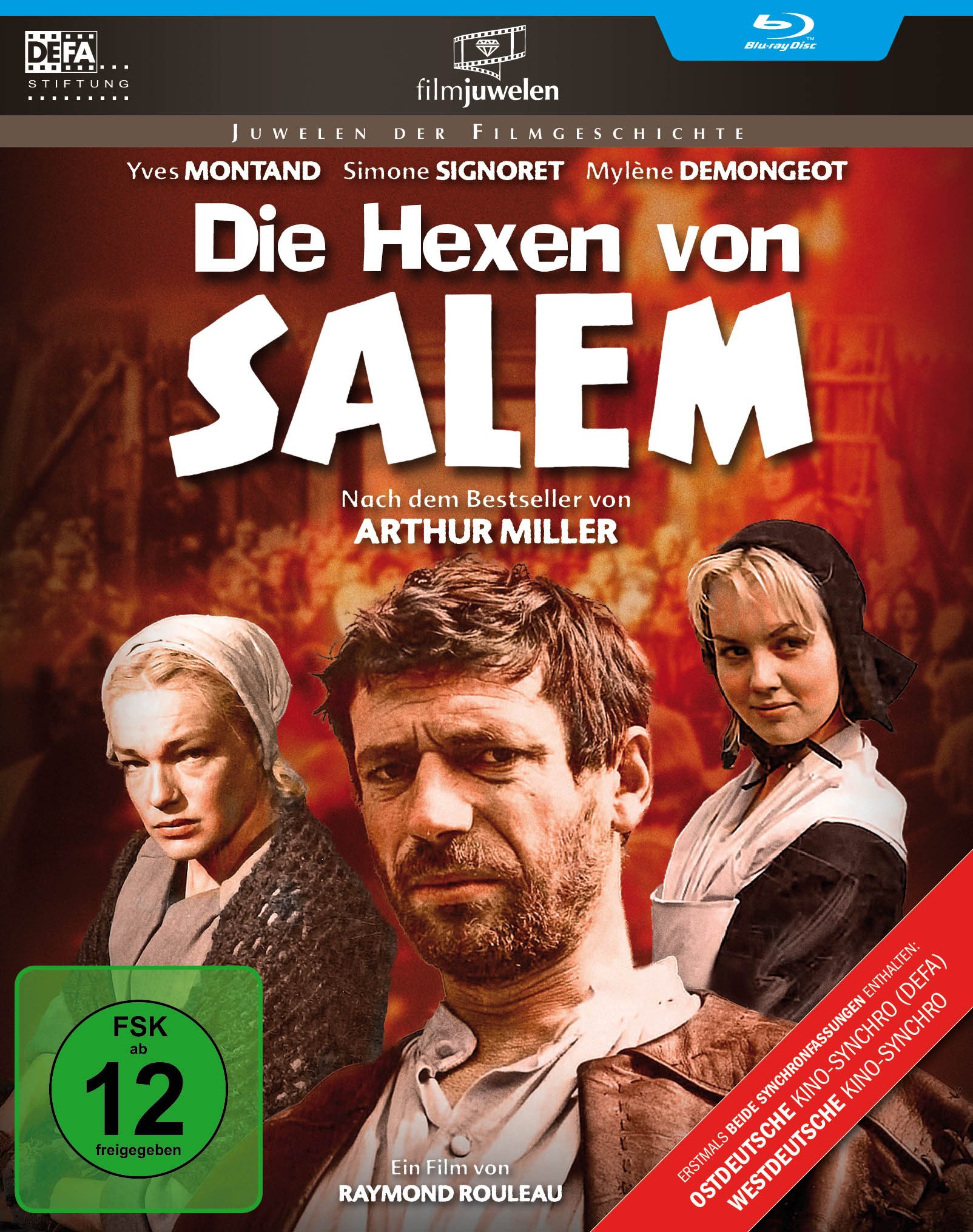 Fernsehjuwelen Blu-ray Die Hexen von Salem (Hexenjagd) (inkl. DEFA-Synchronfassung) (Blu-ray)