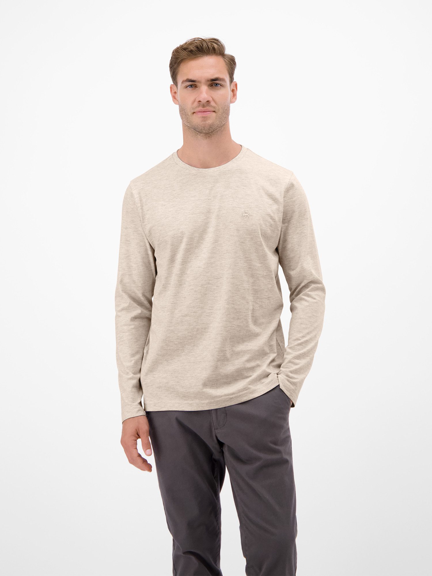 LERROS Longsweatshirt LERROS Basic-Longsleeve
