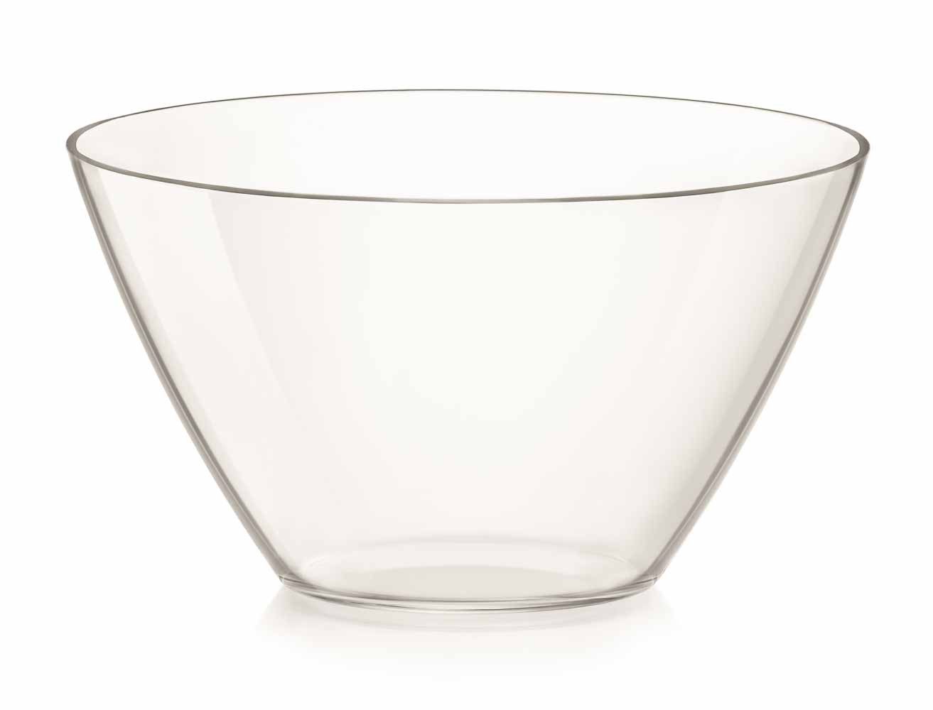 Bormioli Rocco Schale Bormioli Rocco Salatschale Basic 26cm – Glas Rund, Spülmaschinenfest, Glas
