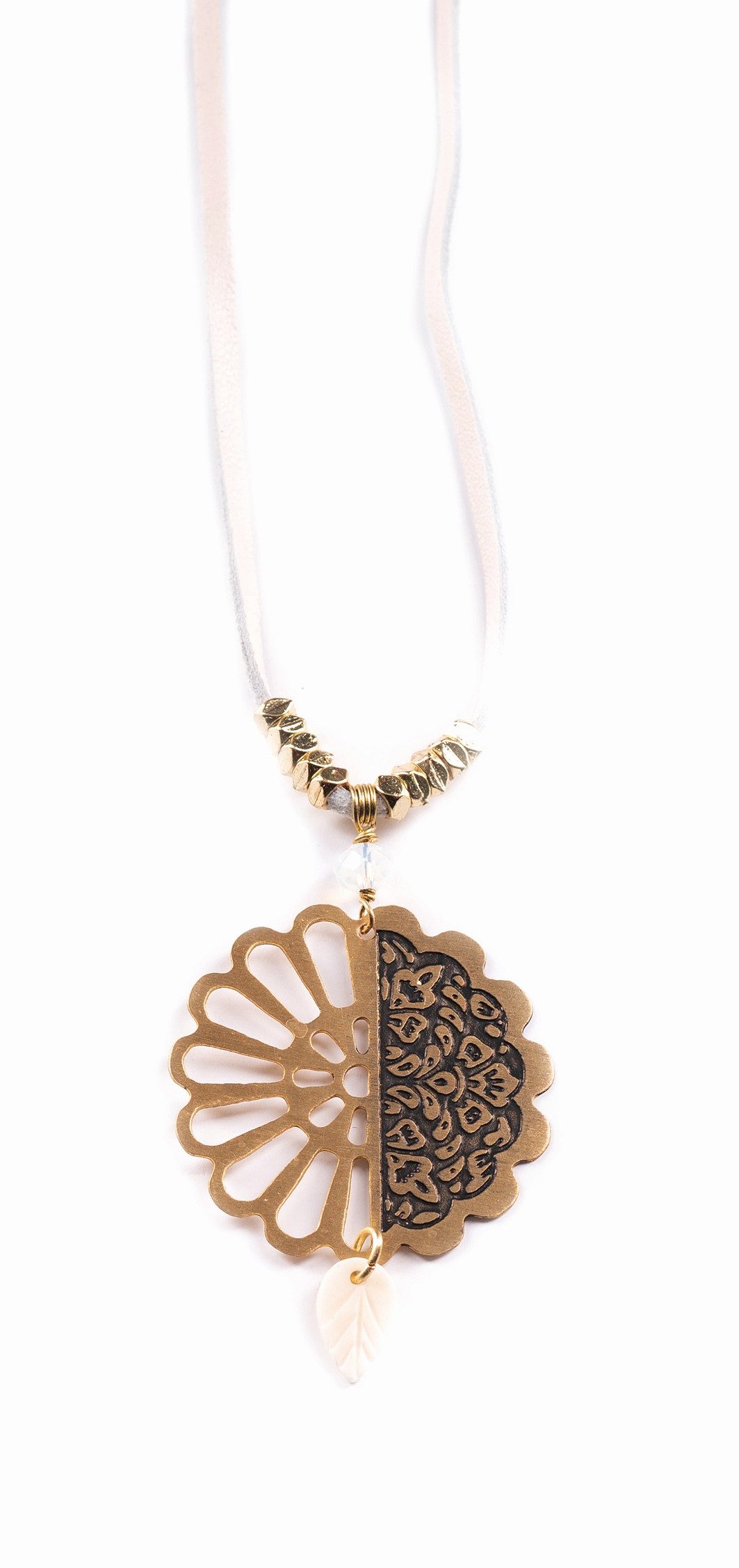 El Puente Kette mit Anhänger Halskette, Handmade, Handmade