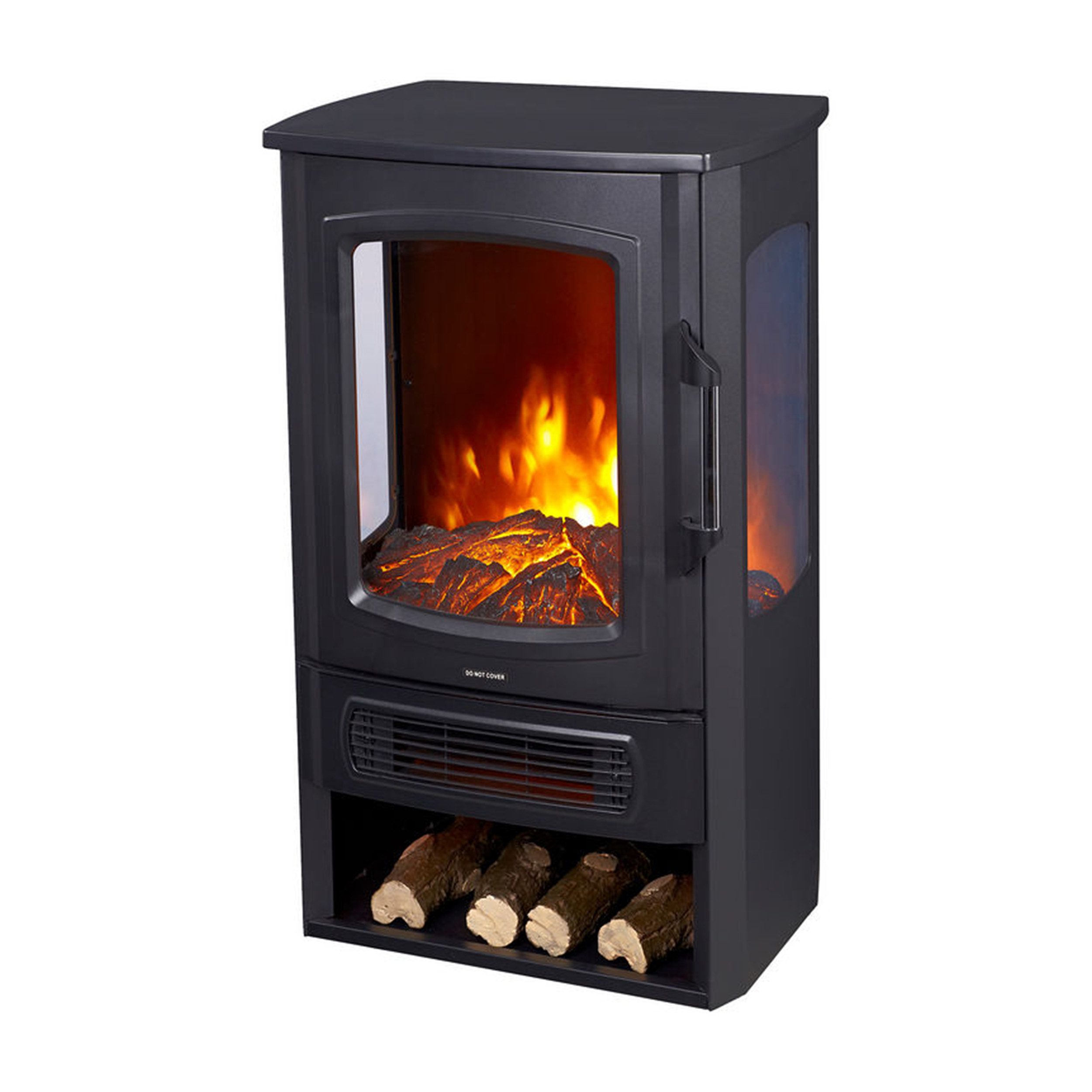 GLOW FIRE Elektrokamin Glow Fire Ember Elektrokamin LED Ofen, Elektrischer Kamin, Timer, Realistisches Flammenspiel, LED Feuer