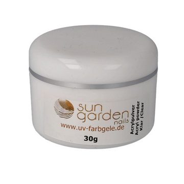 Sun Garden Nails UV-Gel Acryl Pulver klar 30g