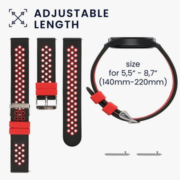 kwmobile Uhrenarmband Armband für Xiaomi Mi Watch / Mi Watch Color Sport, Ersatzarmband Fitnesstracker - Fitness Band Silikon