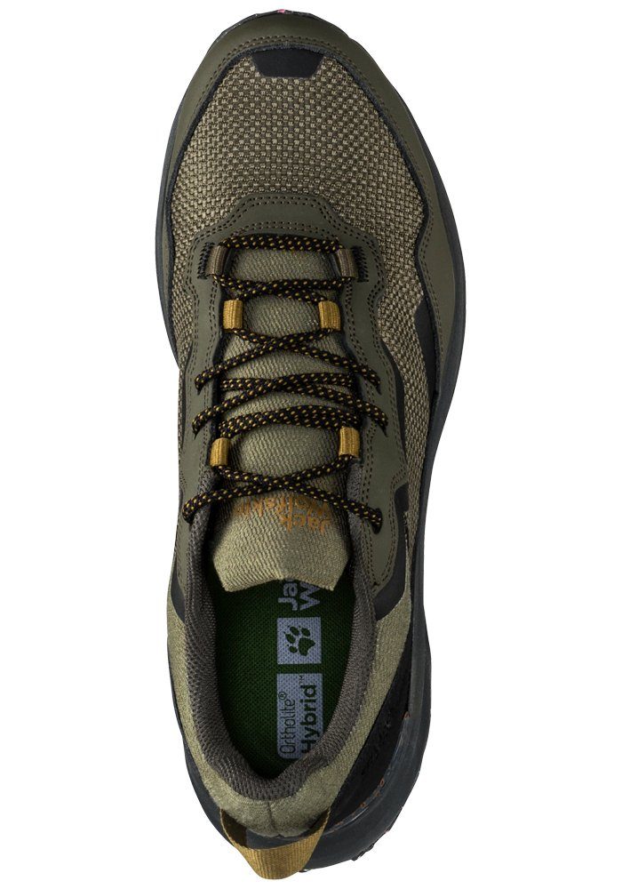 Jack Wolfskin DROMOVENTURE LOW M island-moss Sneaker