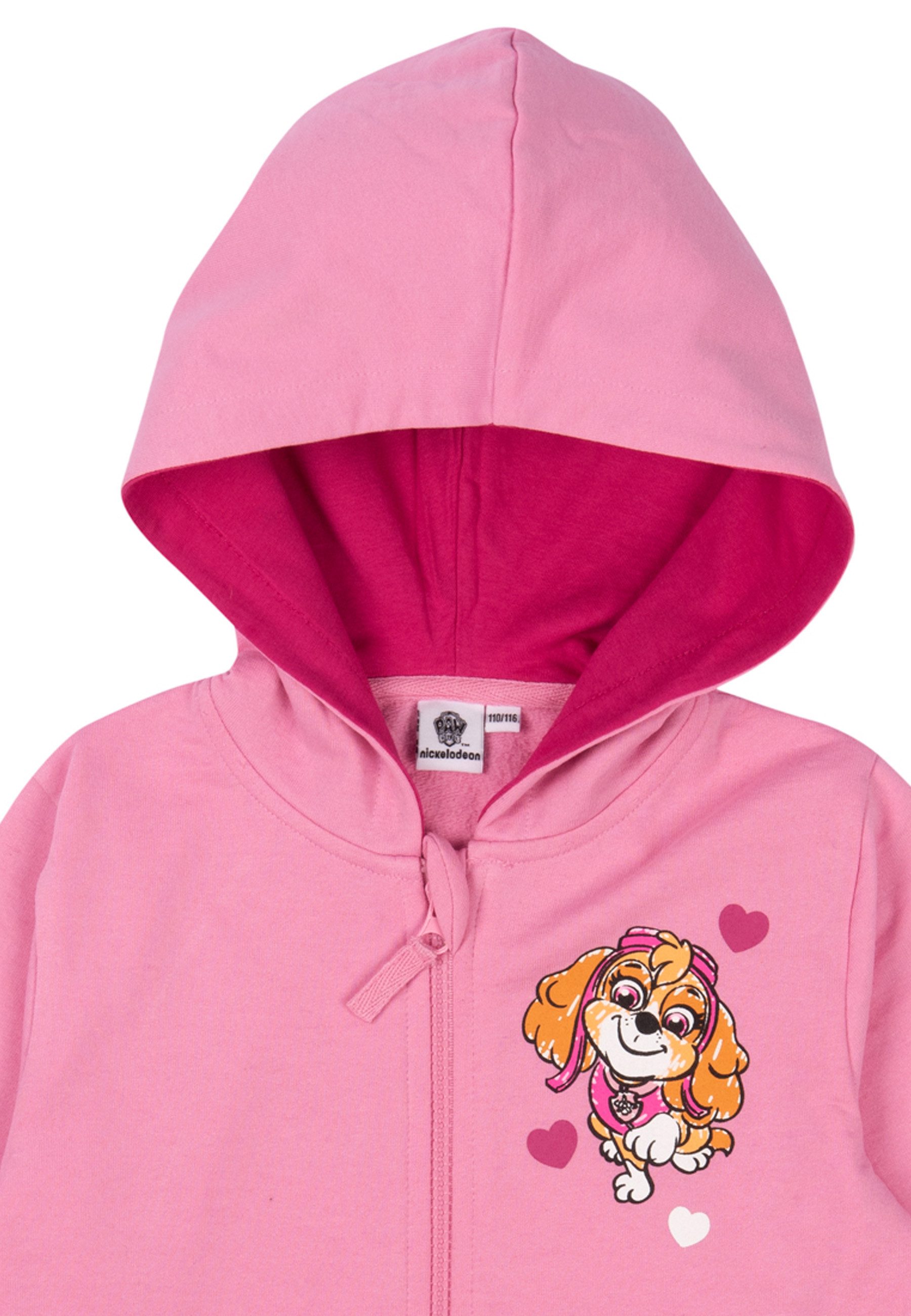 United Labels® Sweatjacke Paw Patrol - Chase, Marshall & Rubble