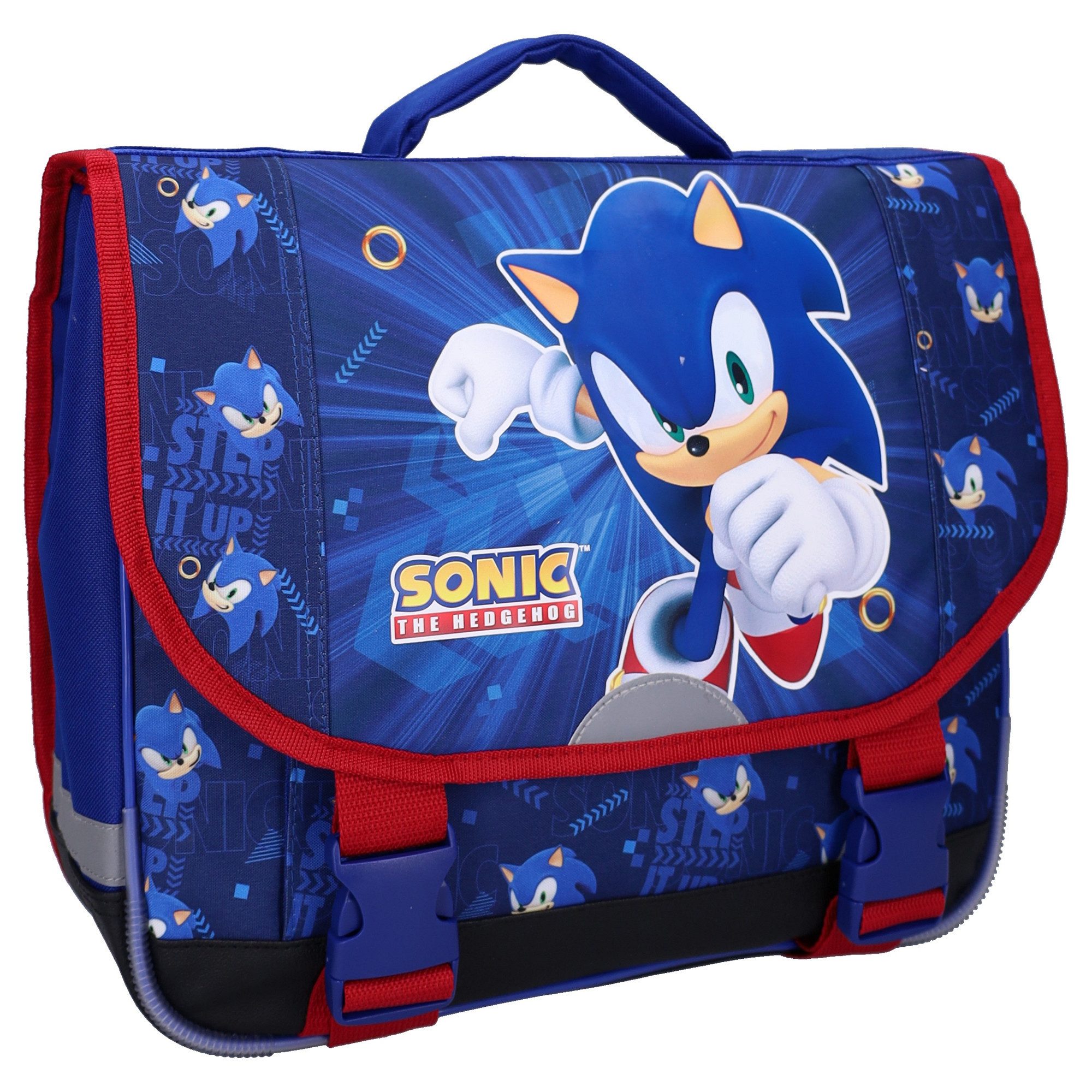 Sonic The Hedgehog Kinderrucksack Still Unstoppable 38 cm Schulrucksack Schultasche mit Frontfach