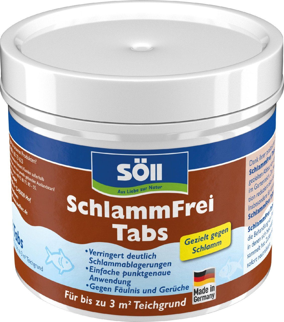 Teichpflege Söll SchlammFrei Tabs 3 Tabs