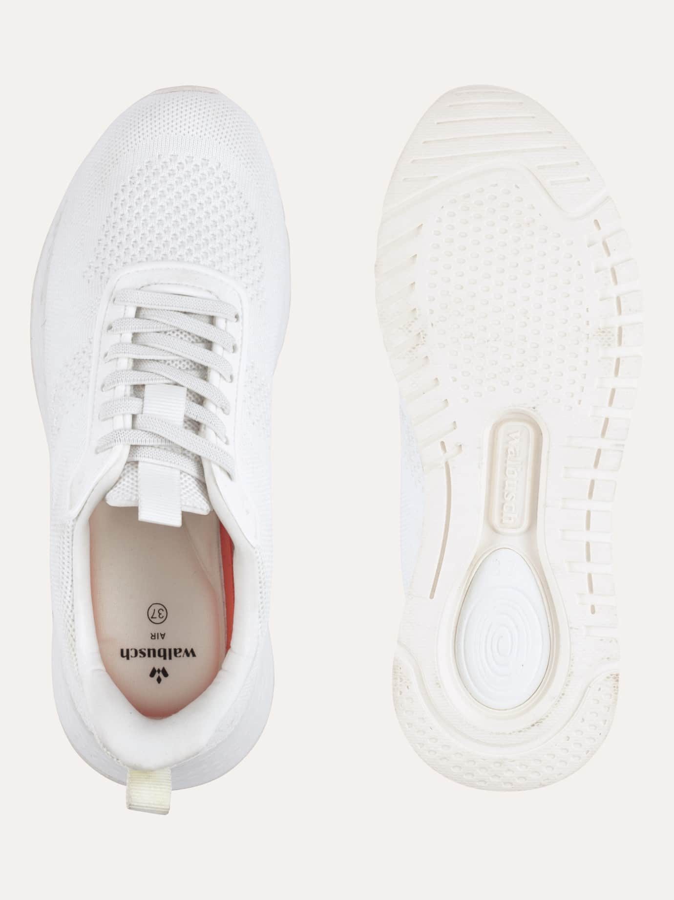 Walbusch Damen Aktiv-Sneaker Mühelos Easy In leichte Sohle Bequeme Weite Sneaker Rutschfeste EVA-Laufsohle, herausnehmbare Decksohle, Fersenkissen