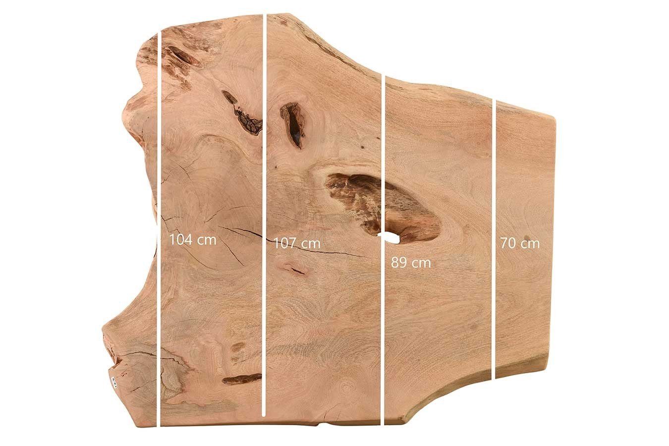 Monolith Tischhelden Tischplatte Massivholz Mango cm Tischplatte 100