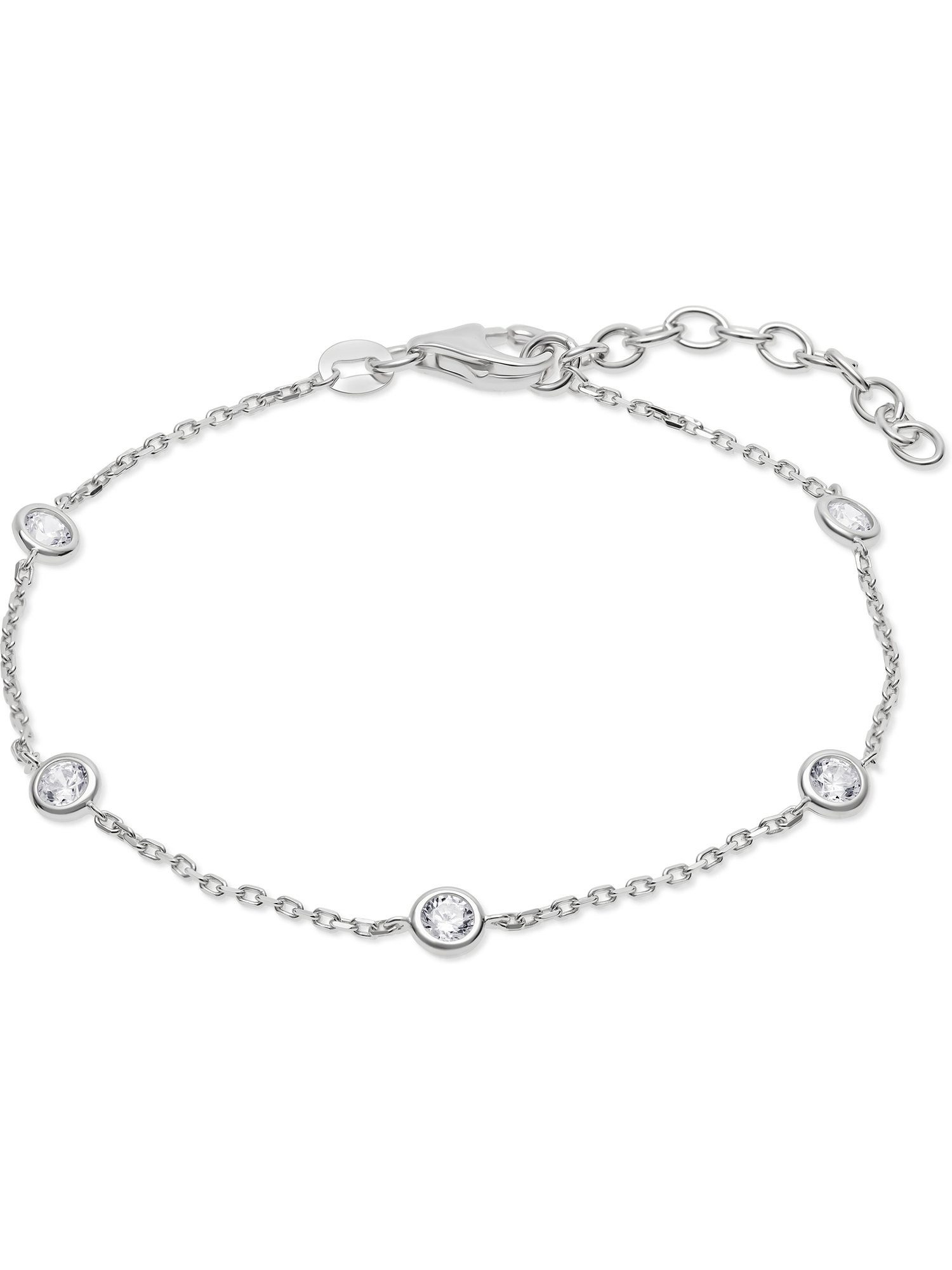 FAVS Silberarmband FAVS Damen-Armband 925er Silber, Klassisch