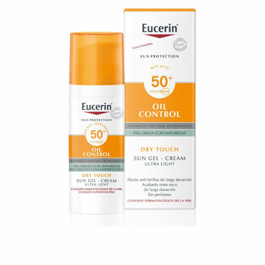 Eucerin Sonnenschutzpflege Sun Creme Öl Kontrolle Dry Touch Fps50 50ml