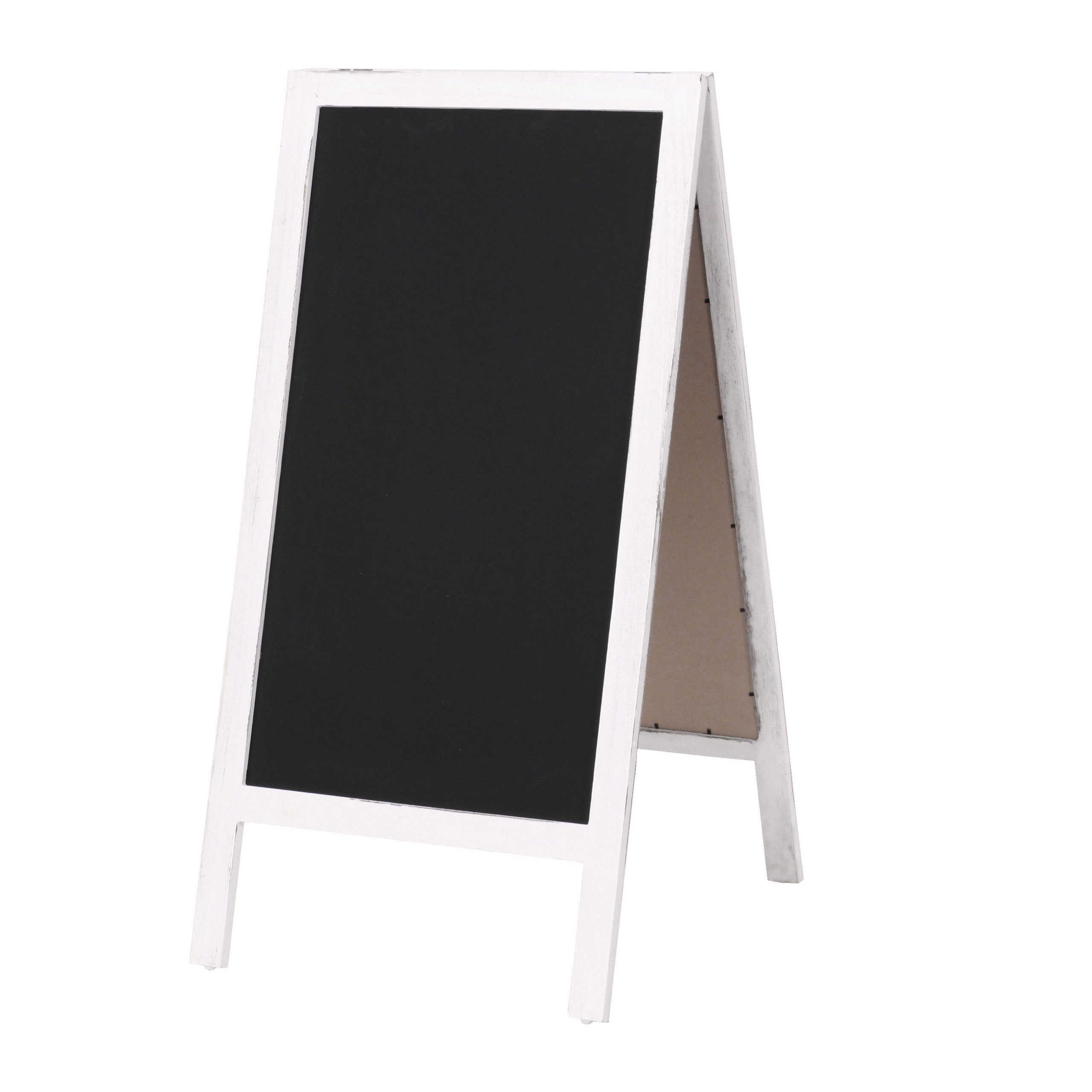 MCW Standtafel XL MCW-C17, 2 getrennte Tafelflächen, Füße mit Schnur verbunden, Klappfunktion
