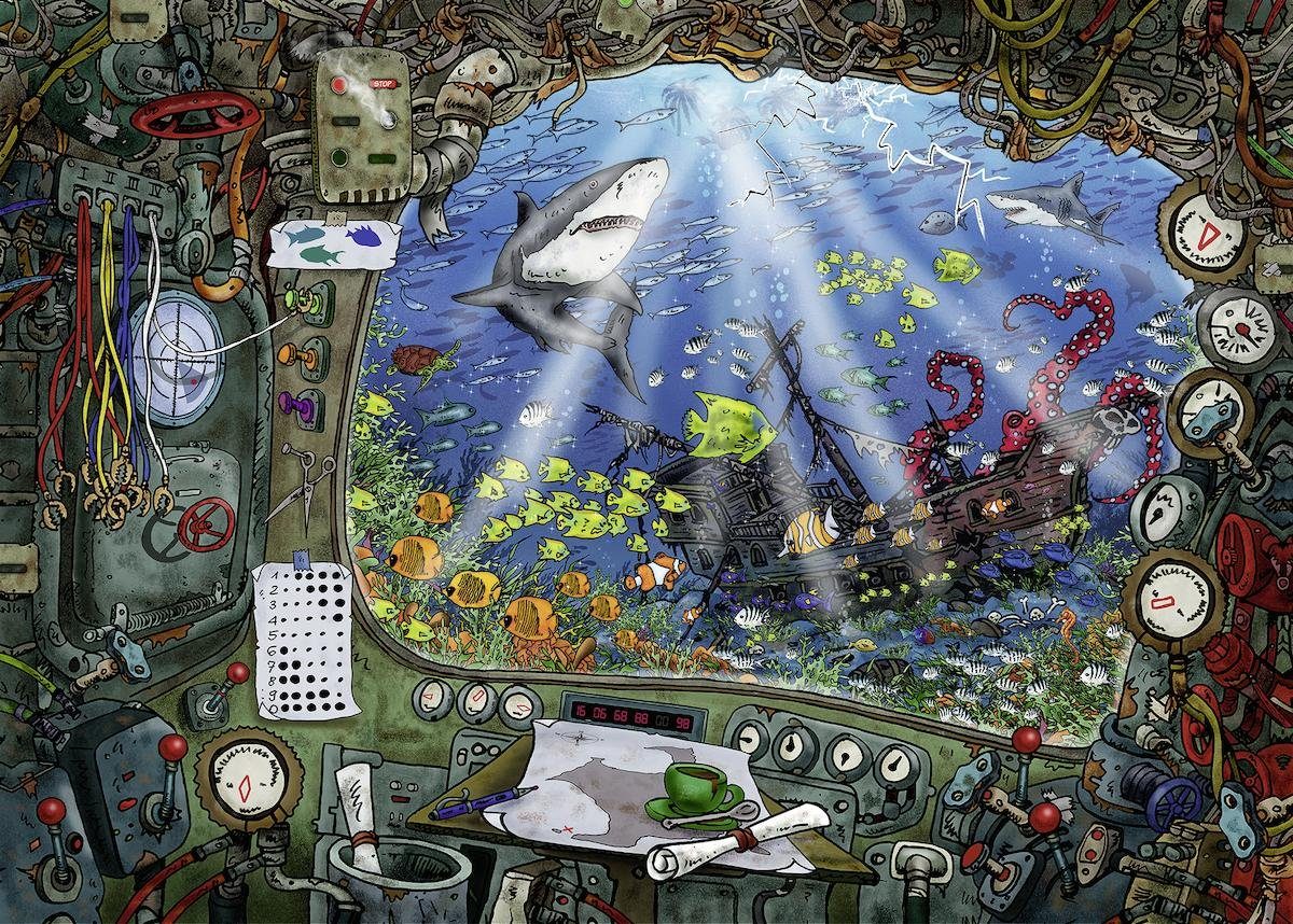 Ravensburger Puzzle EXIT, 4: Im U-Boot, günstig online kaufen