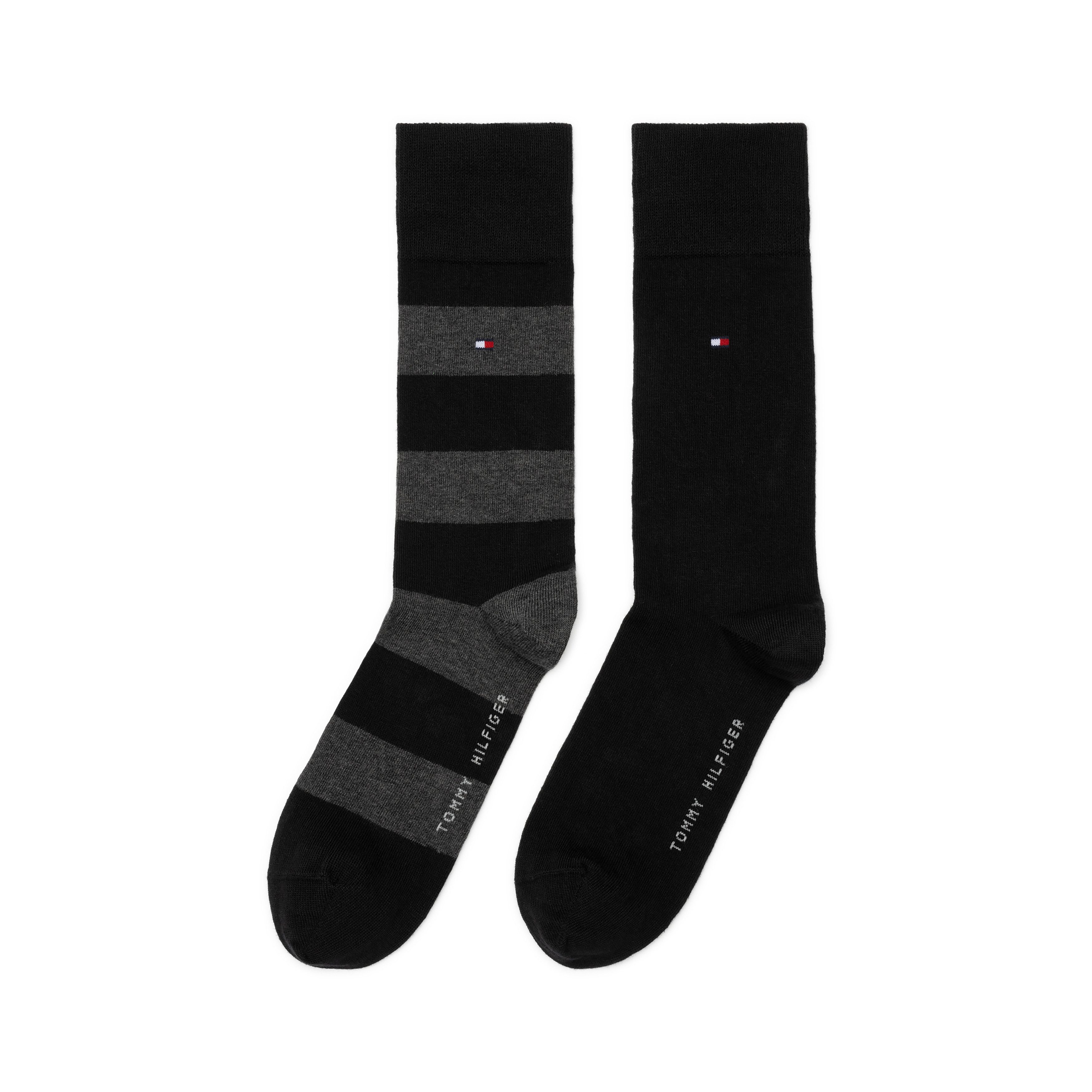 Tommy Hilfiger Socken TH MEN RUGBY SOCK 2P (2-Paar, 2 Paar) mit Rippenstric günstig online kaufen