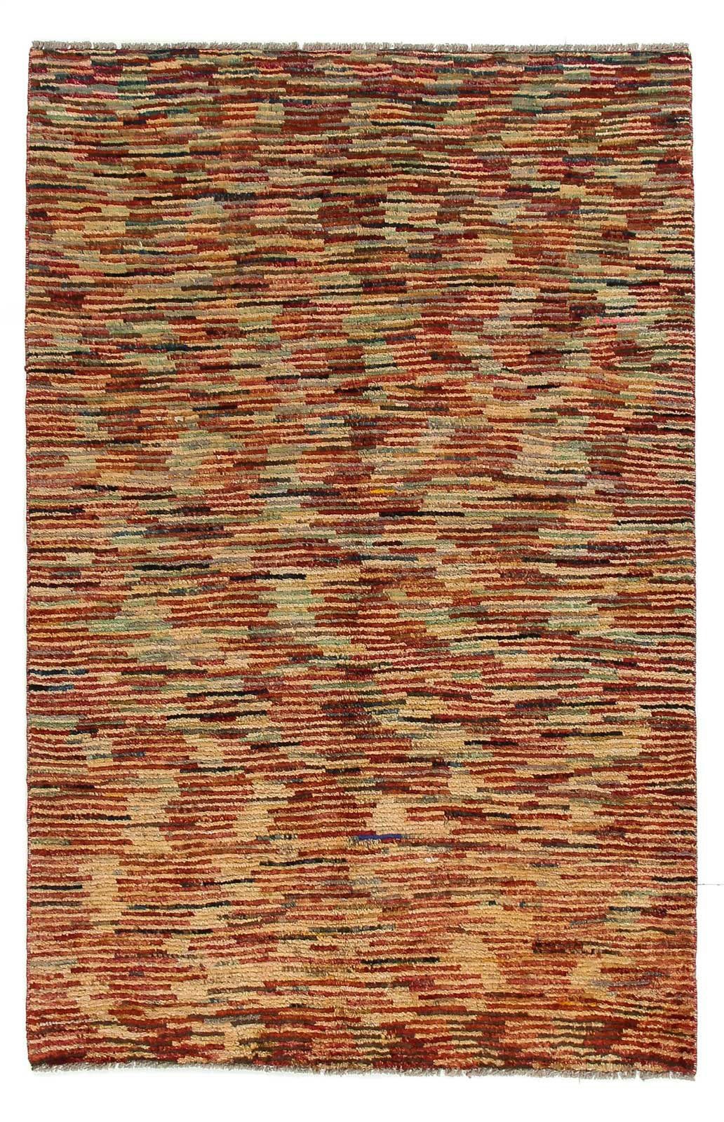 rechteckig, Handgeknüpft x cm, 117 Wollteppich Multicolore 8 179 morgenland, mm, Höhe: Streifen