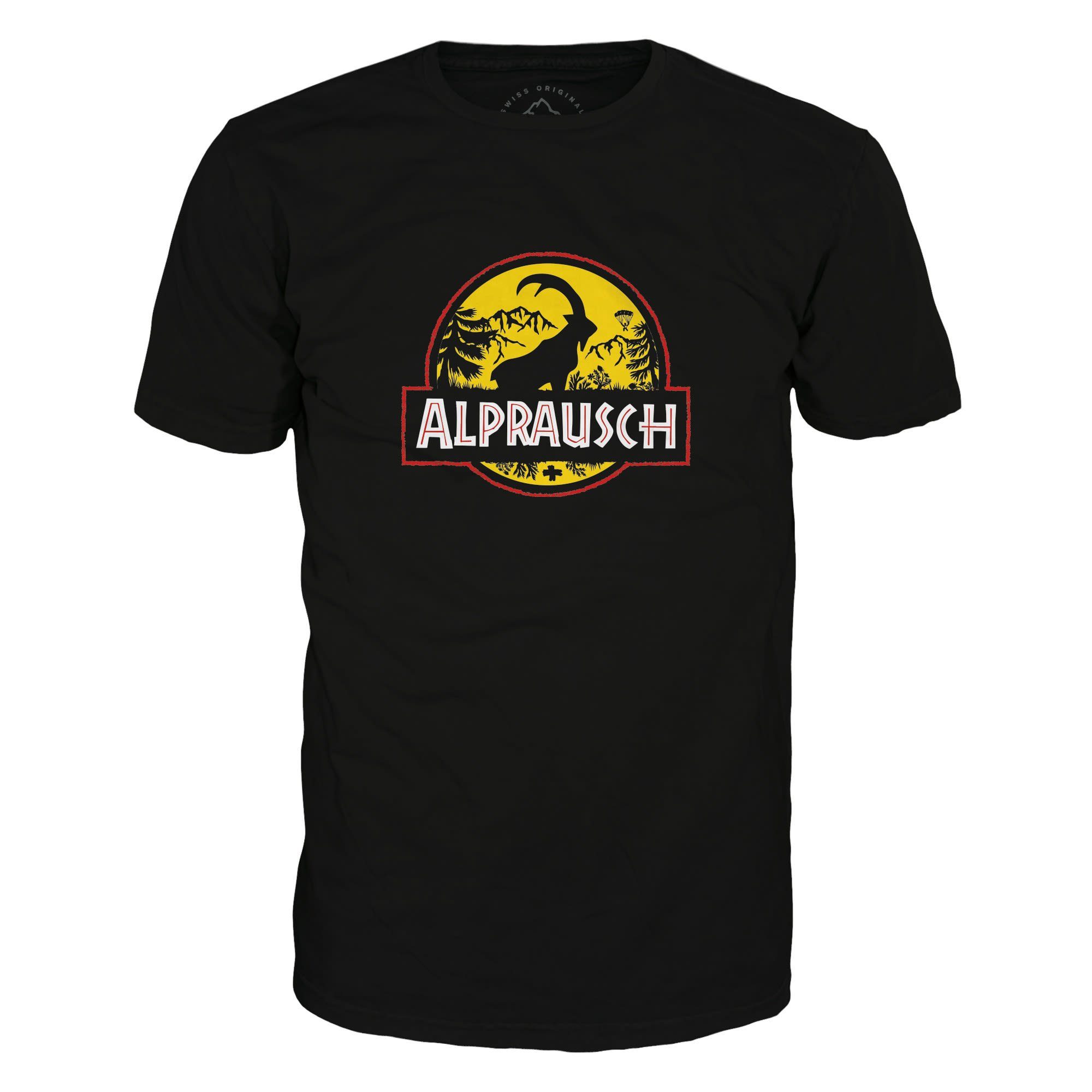 Alprausch T-Shirt Alprausch M Jura-park T-shirt Herren Kurzarm-Shirt