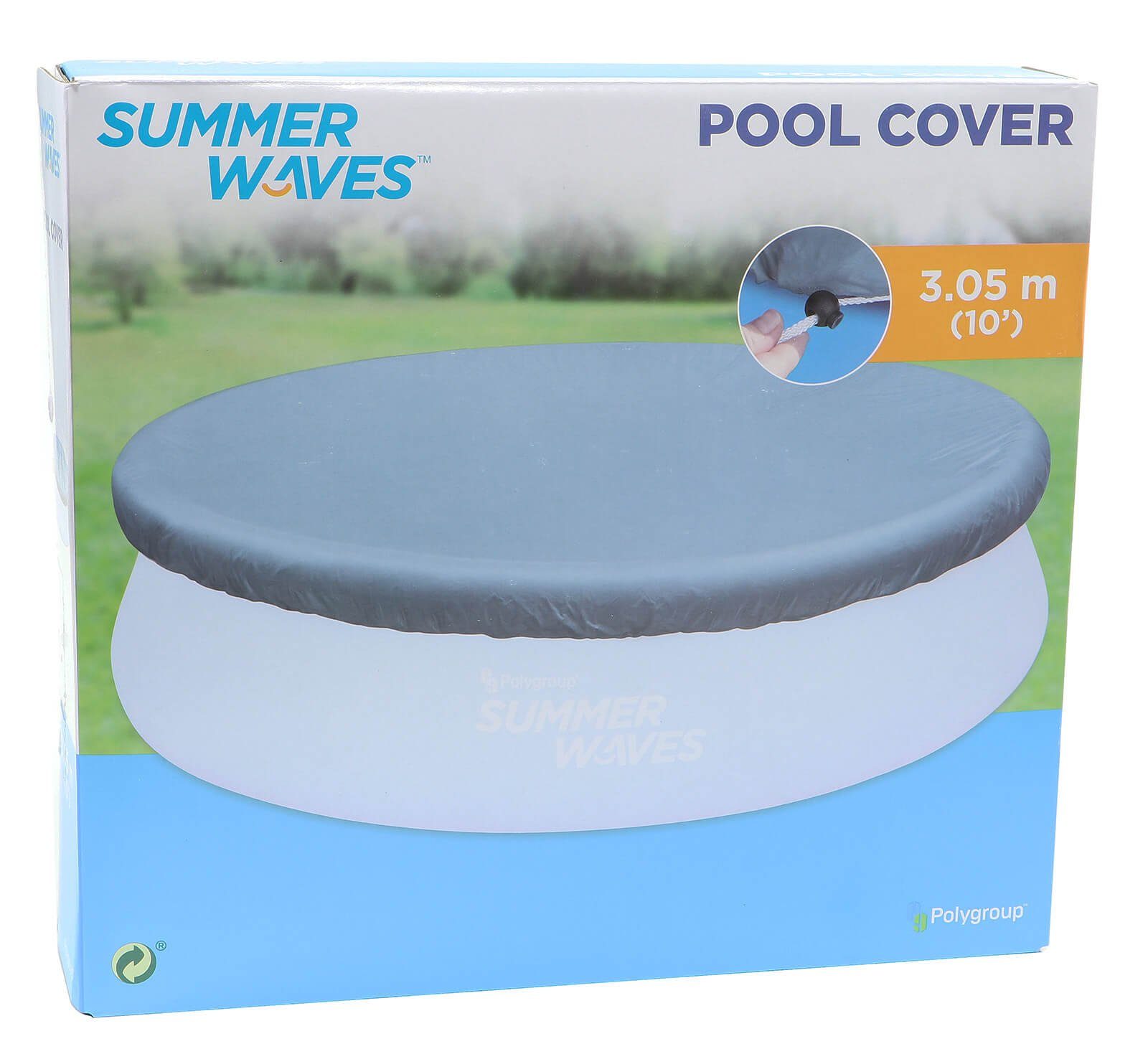 Pool-Abdeckplane Summer Waves Pool Abdeckplane 3,05m Fast Quick Up Poolabdeckung