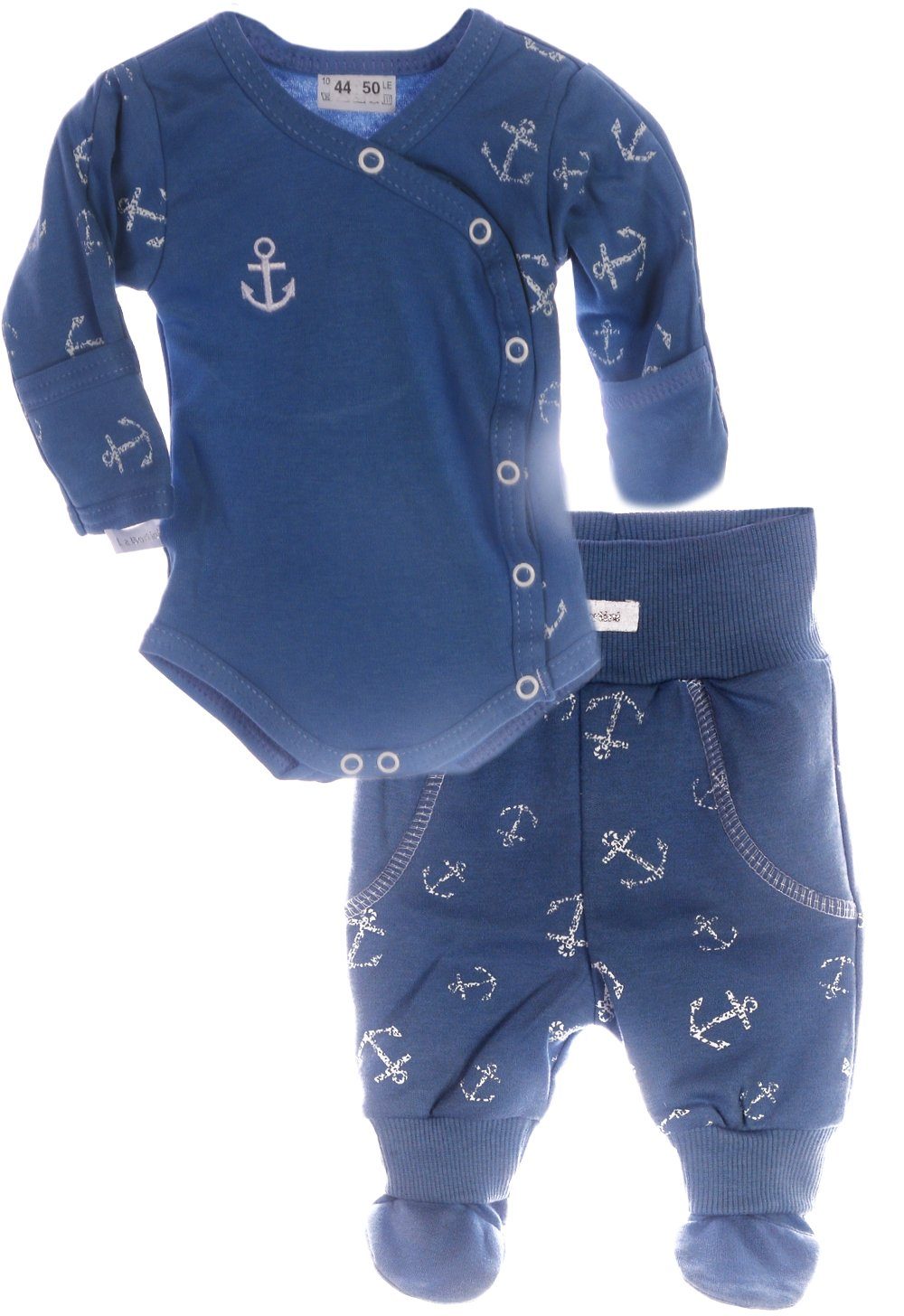 Body & Hose Wickelbody und Hose Baby Anzug Set Body