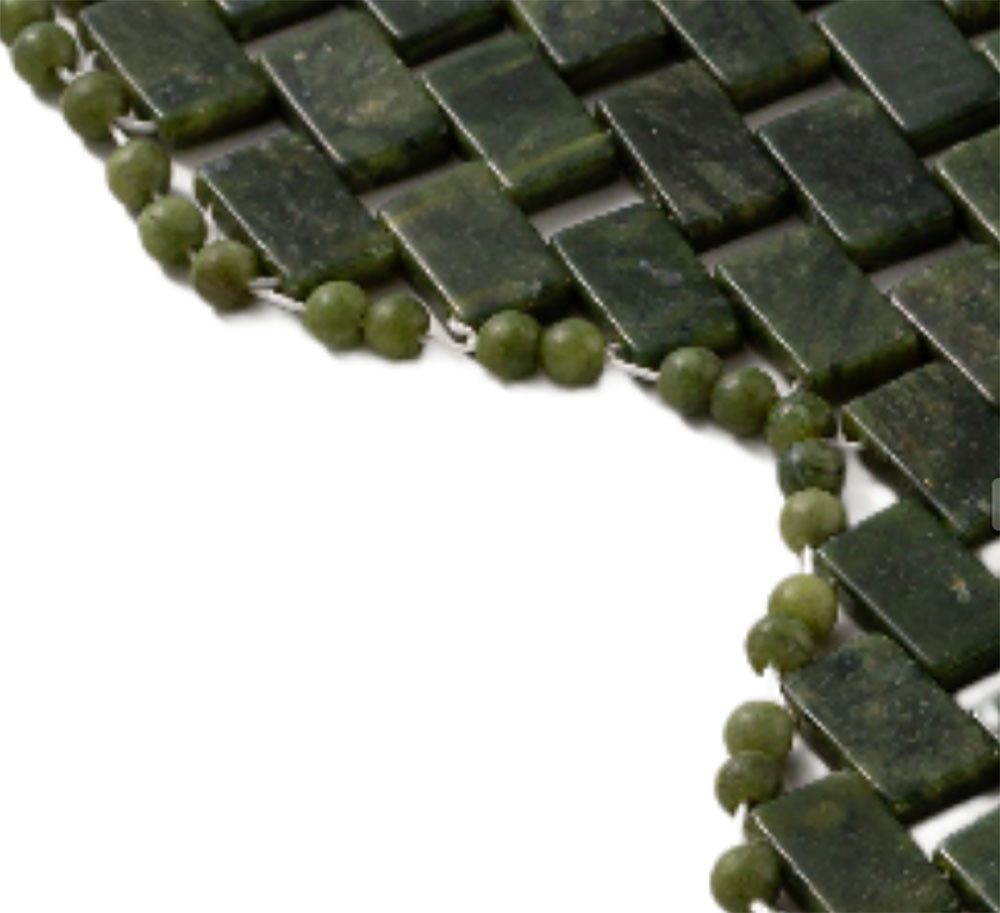 Firetti Augenbinde Steinbrille Augenmaske Edelstein Beauty Entspannung, SUM/9433, 1-tlg., mit echter grüner Jade auch Xiuyan Jade genannt