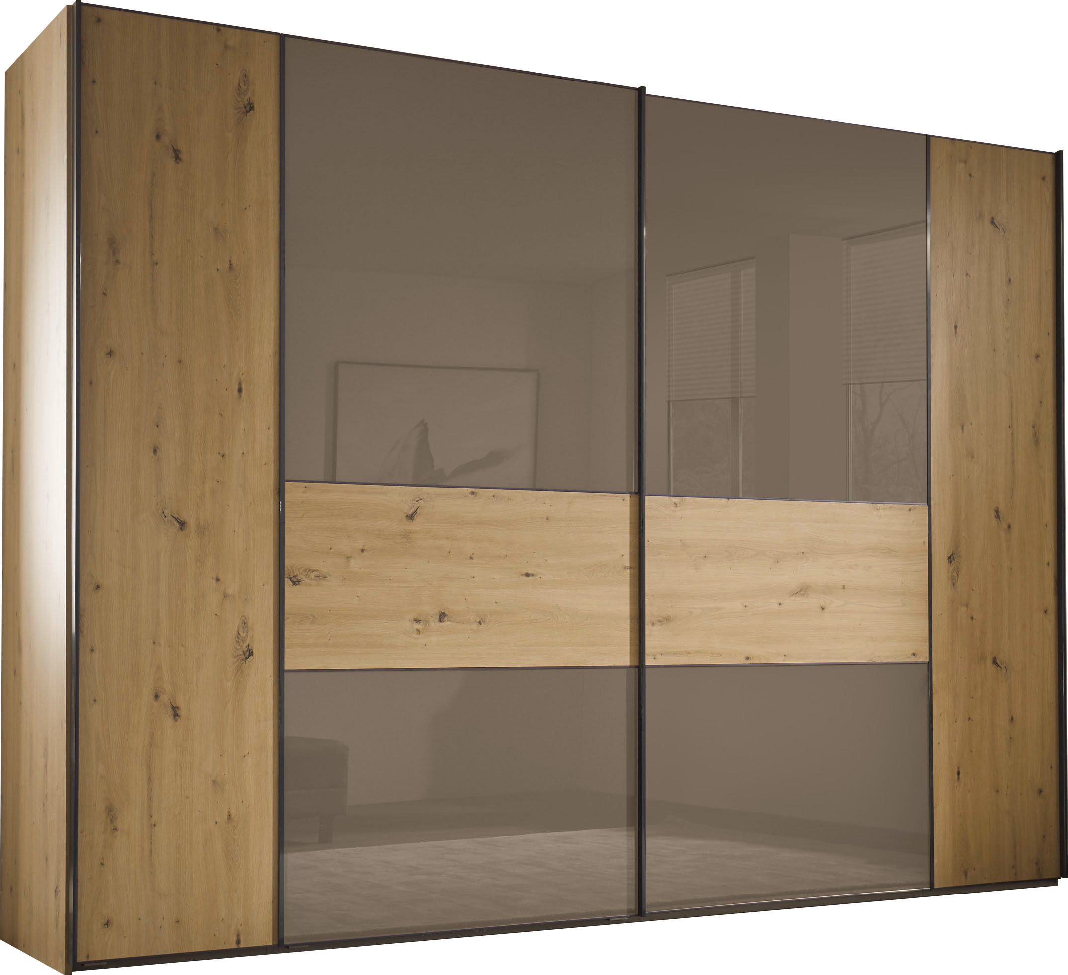 STAUD Schwebetürenschrank Sonett 321G, Made in Germany mit vier verschiedenen Ausstattungsvarianten