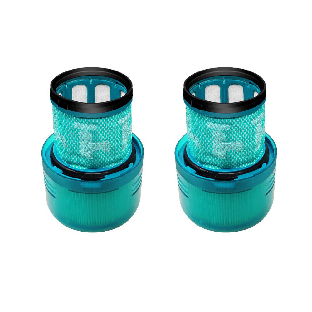 Trade-Shop HEPA-Filter 2x passend für Dyson V10 V11 V12 V15 G5 Detect SV19 VS12, Zubehör für Dyson 970013-02 97001302 DY-970013-02, Ersatz HEPA-Vormotorfilter