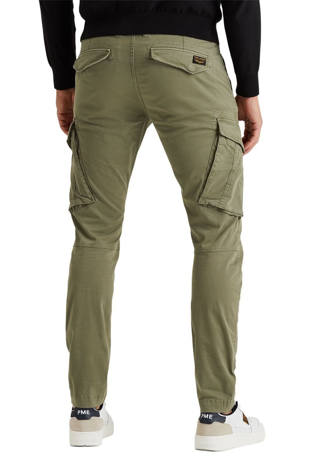 PME Legend Herren Cargohose NORDROP - Tapered Fit - Blau Beige Oliv Grün günstig online kaufen