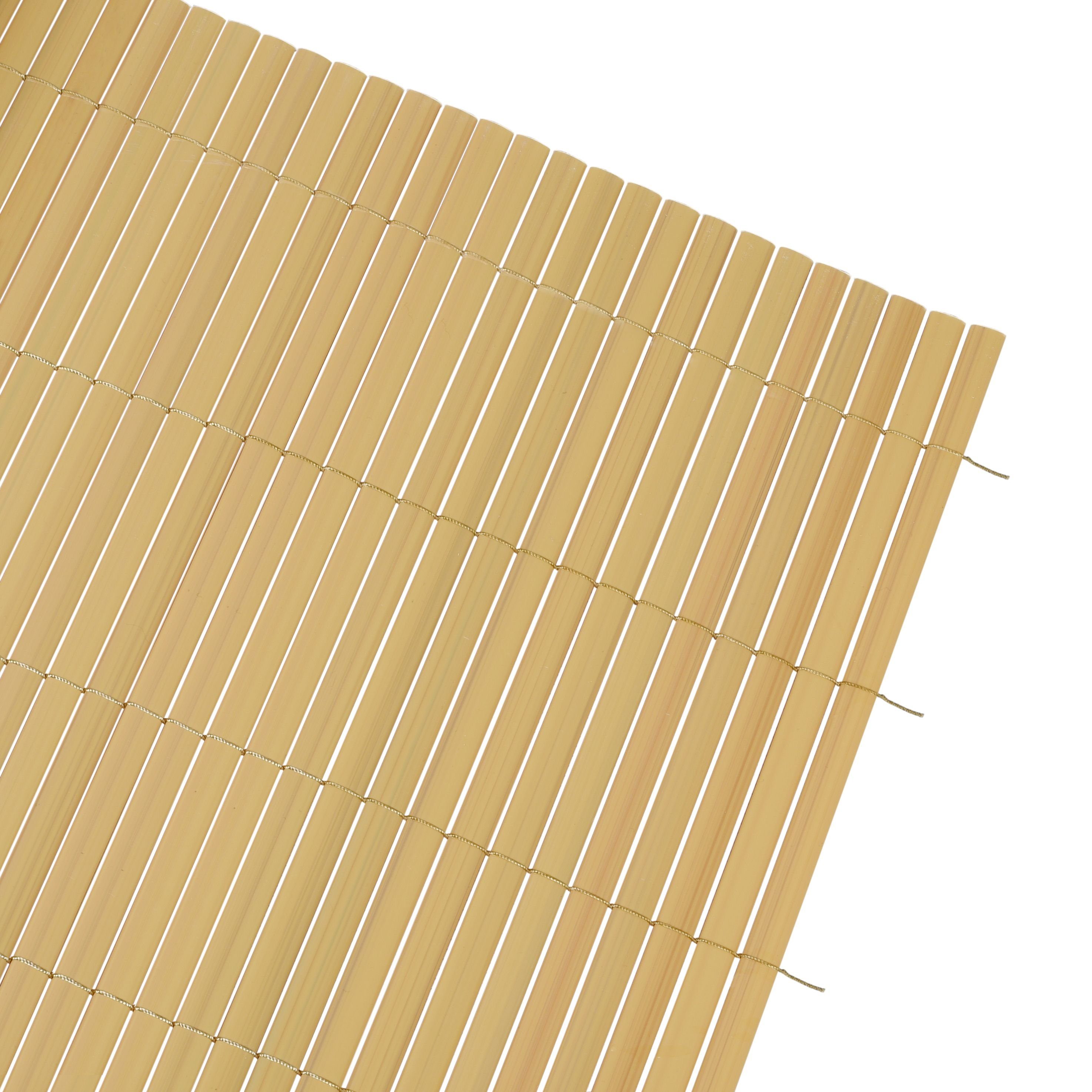 Ribelli Balkonsichtschutz PVC Sichtschutz mit Steg günstig online kaufen