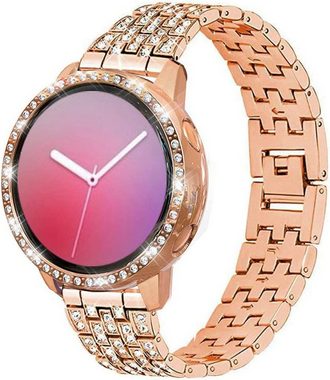 Diida Smartwatch-Armband Armband, Uhrenring, diamantenes Uhrenarmband, für Galaxy Watch