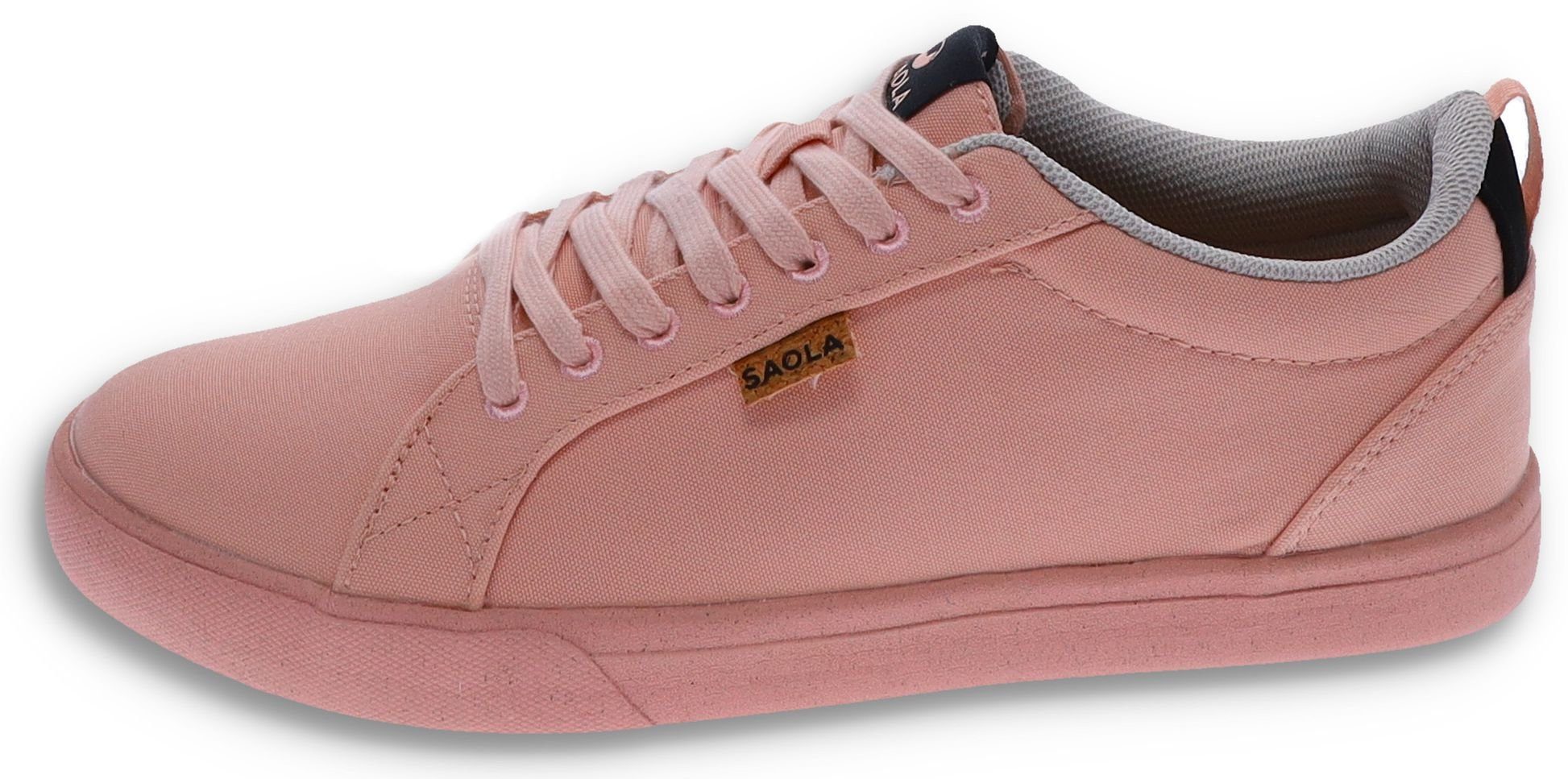 SAOLA CANNON veganer Damen Low-Top Sneaker Rose Sneaker