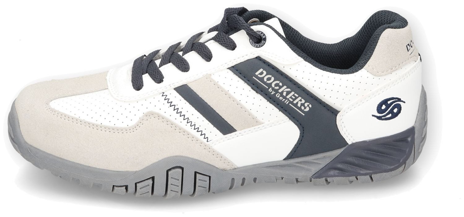 Dockers by Gerli 54BN001 Offweiss/Grau Sneaker