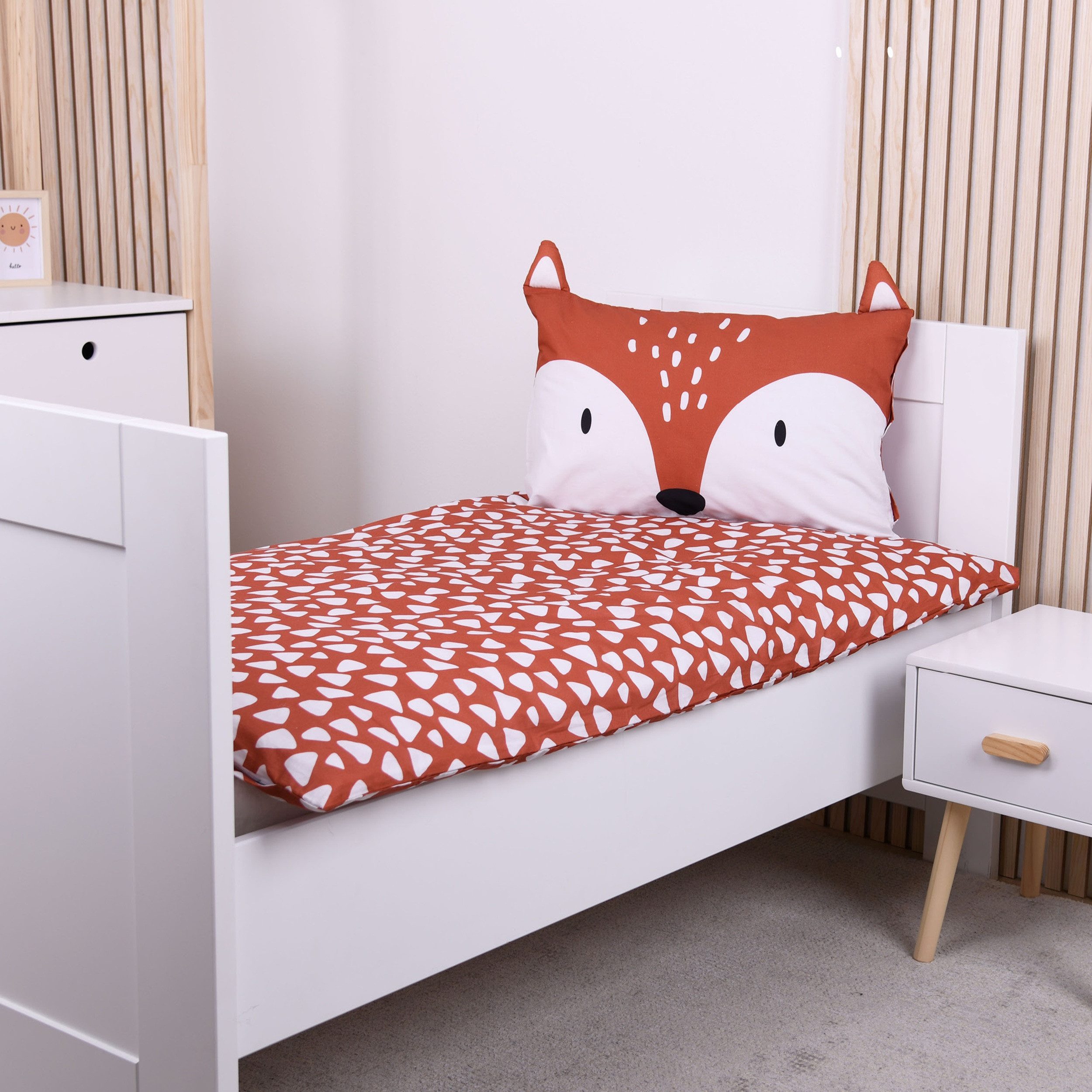 Familando Babybettwäsche Fuchs 100x135 40x60 cm günstig online kaufen