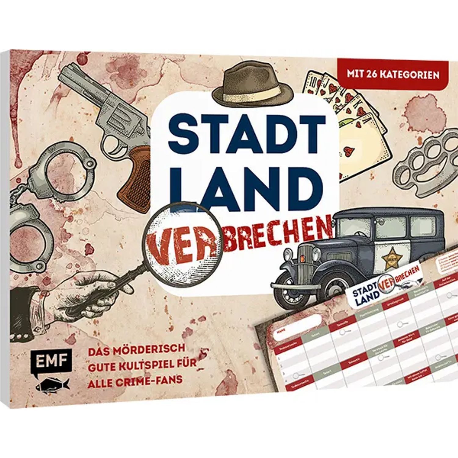 Michael Fischer Spiel Stadt, Land, Verbrechen - Das mörderisch gute Kultspiel für alle...