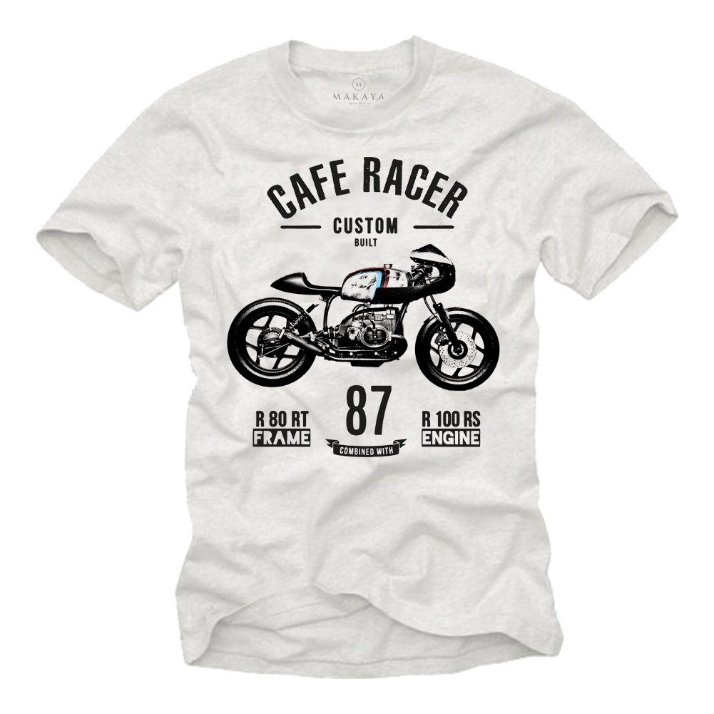 T-Shirt Herren Motorradbekleidung Männer Geschenke Motorrad Motiv Biker