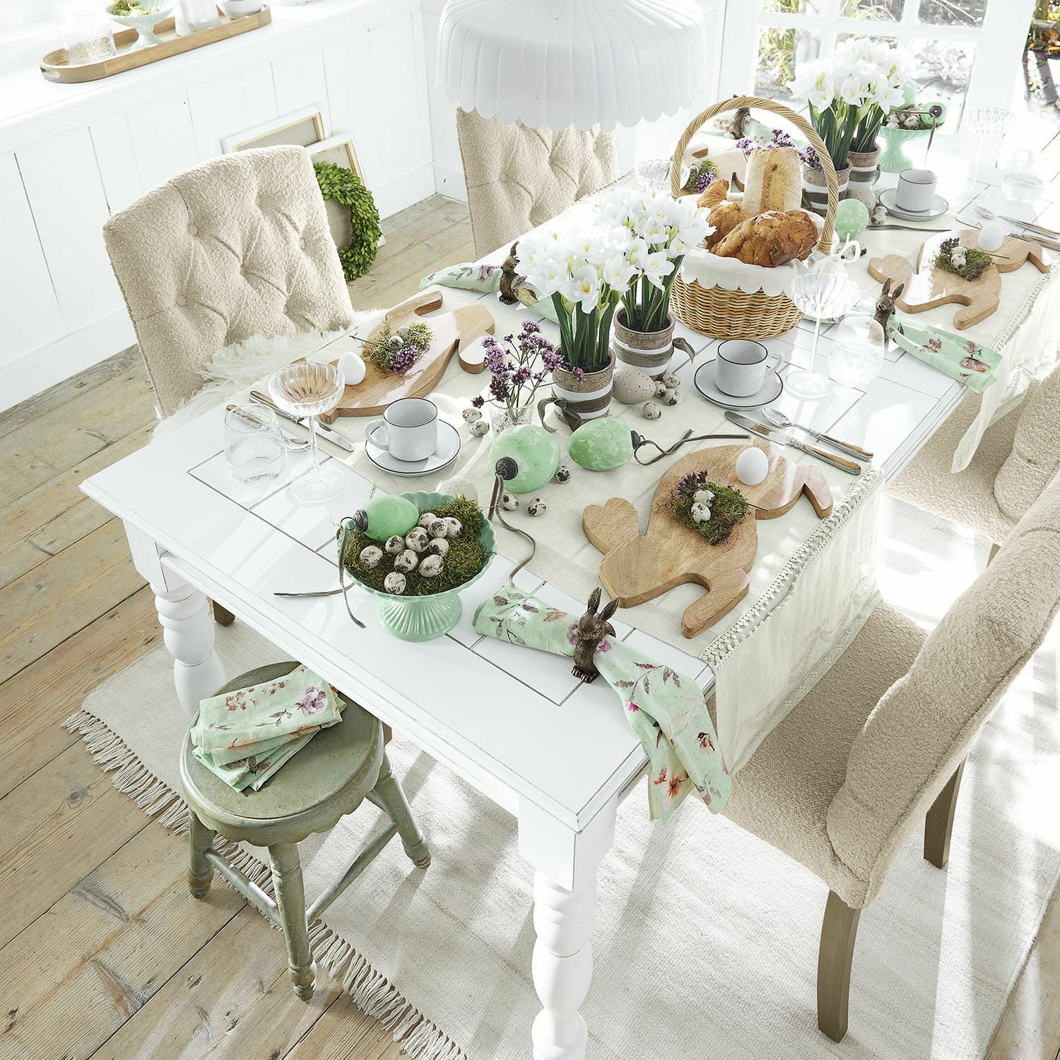 Mirabeau Esstisch Tisch Thurleigh weiß