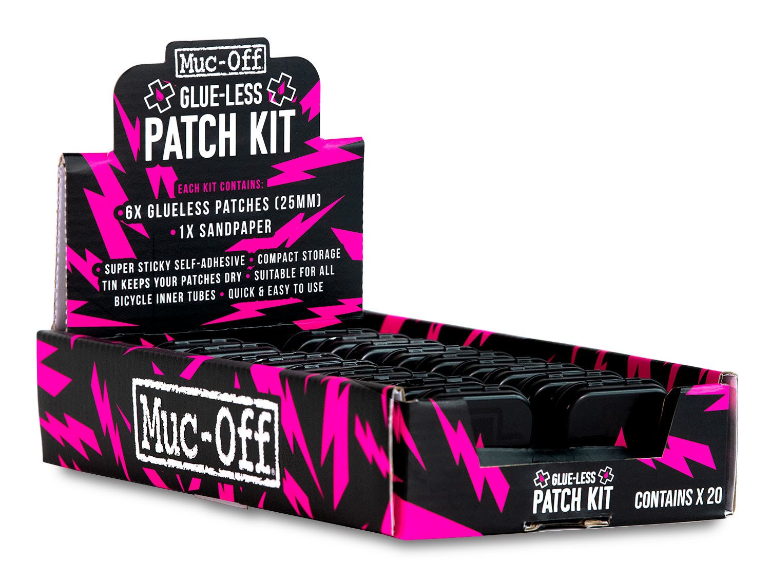 Muc-Off Fahrradreifen Muc-Off Reifenflicken Glueless Patch Kit