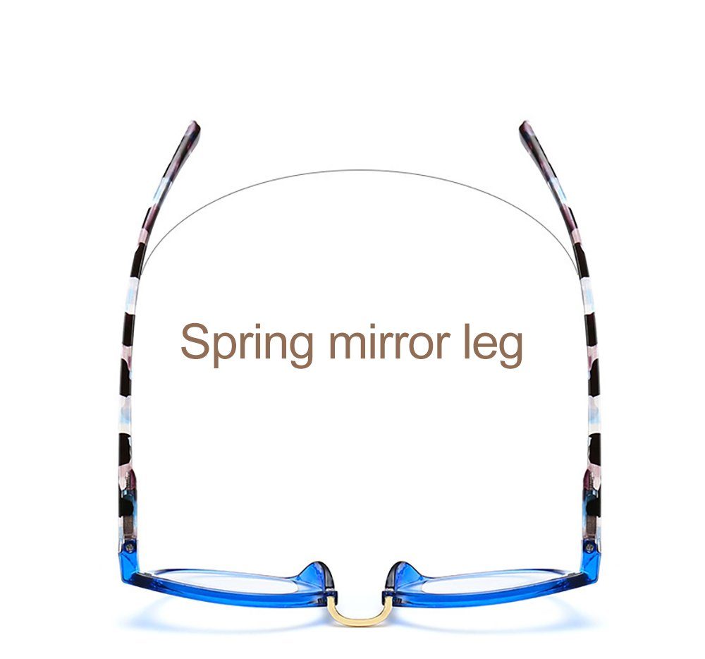 Lesebrille bedruckte presbyopische Rahmen Mode PACIEA Gläser blaue anti