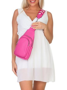 simaranda Cityrucksack Bodybag Damen 26 Pink