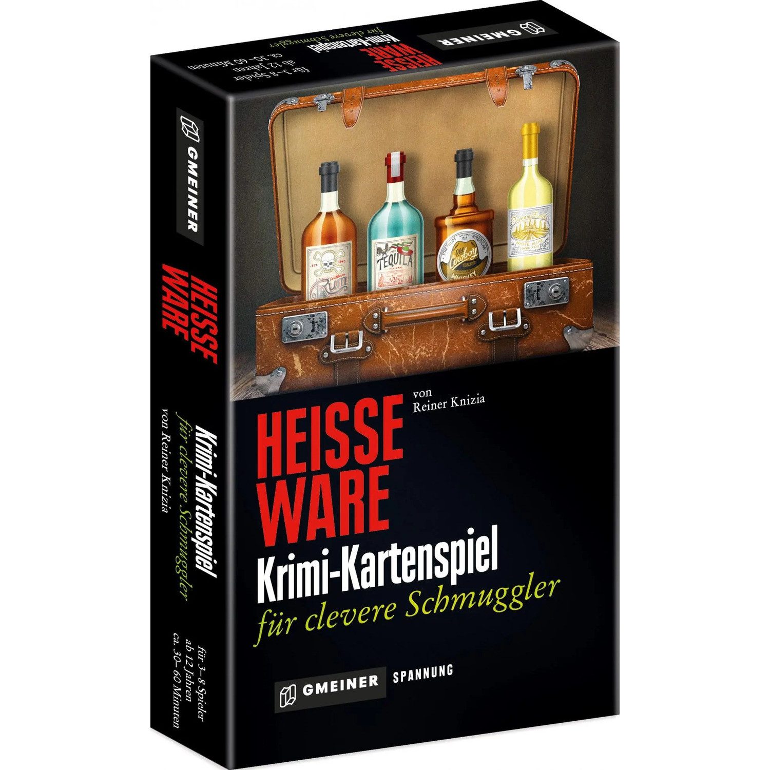 GMEINER Spiel Heiße Ware - Krimi-Kartenspiel für clevere Schmuggler