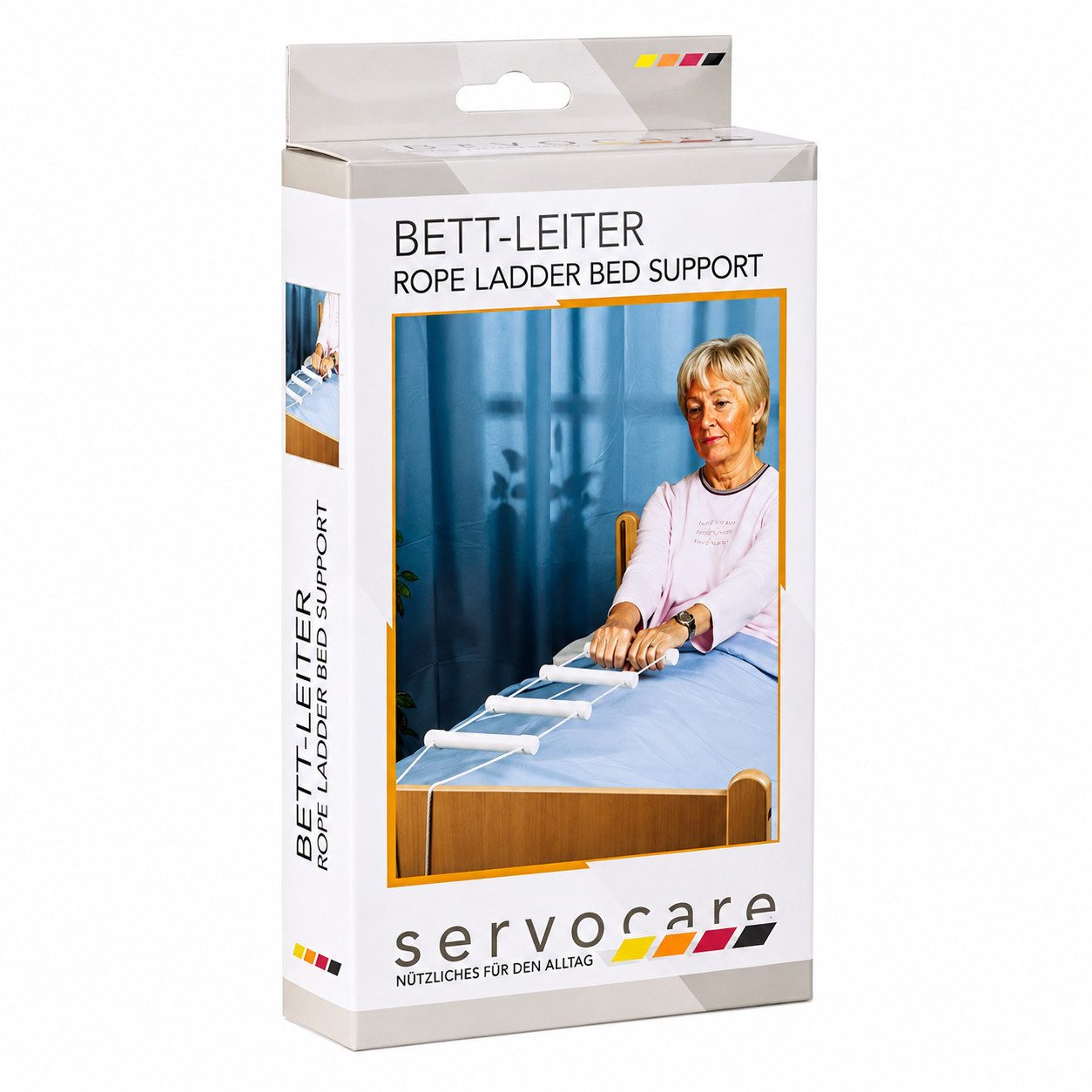 DocMed Bett - Aufstehhilfe Bettleiter, Aufrichthilfe, unterstützt das selbstständige Aufsetzen