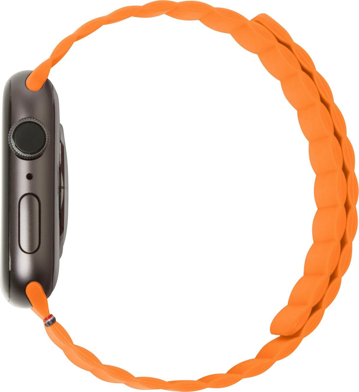 und LITE Wasser- Strap schweißfest Apricot DECODED 38/40/41mm, Magnet Silicone Traction Smartwatch-Armband