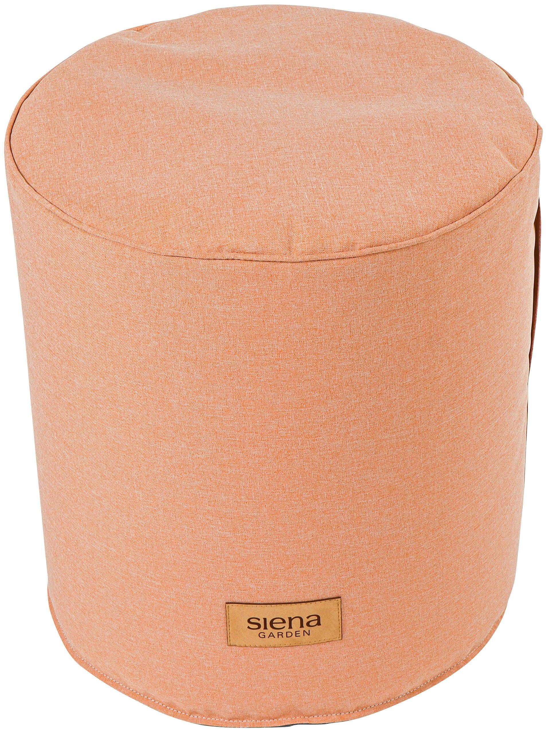 apricot Round Siena FLOW.U Ø/H: cm Garden Sitzsack 45/50 Ø45cmxH50cm,