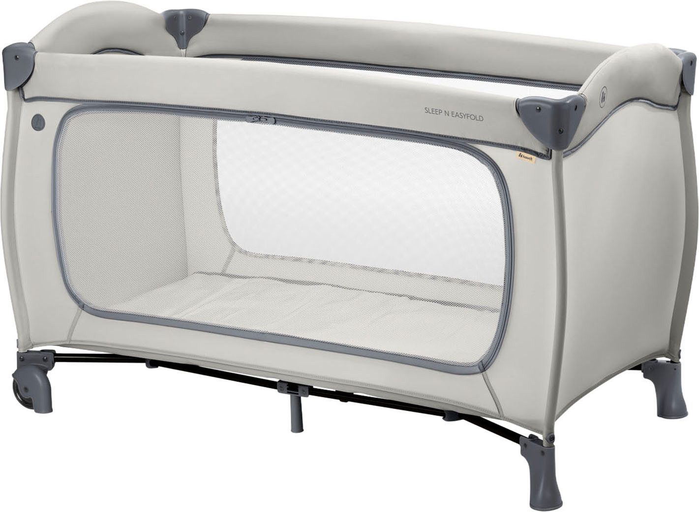 Hauck Baby-Reisebett Sleep N Easyfold, Vorderausstieg; inkl. Transporttasche