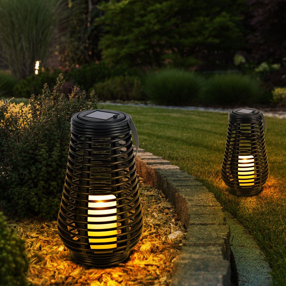 LED Solarleuchte, Solarleuchten für Außen zum stellen LED